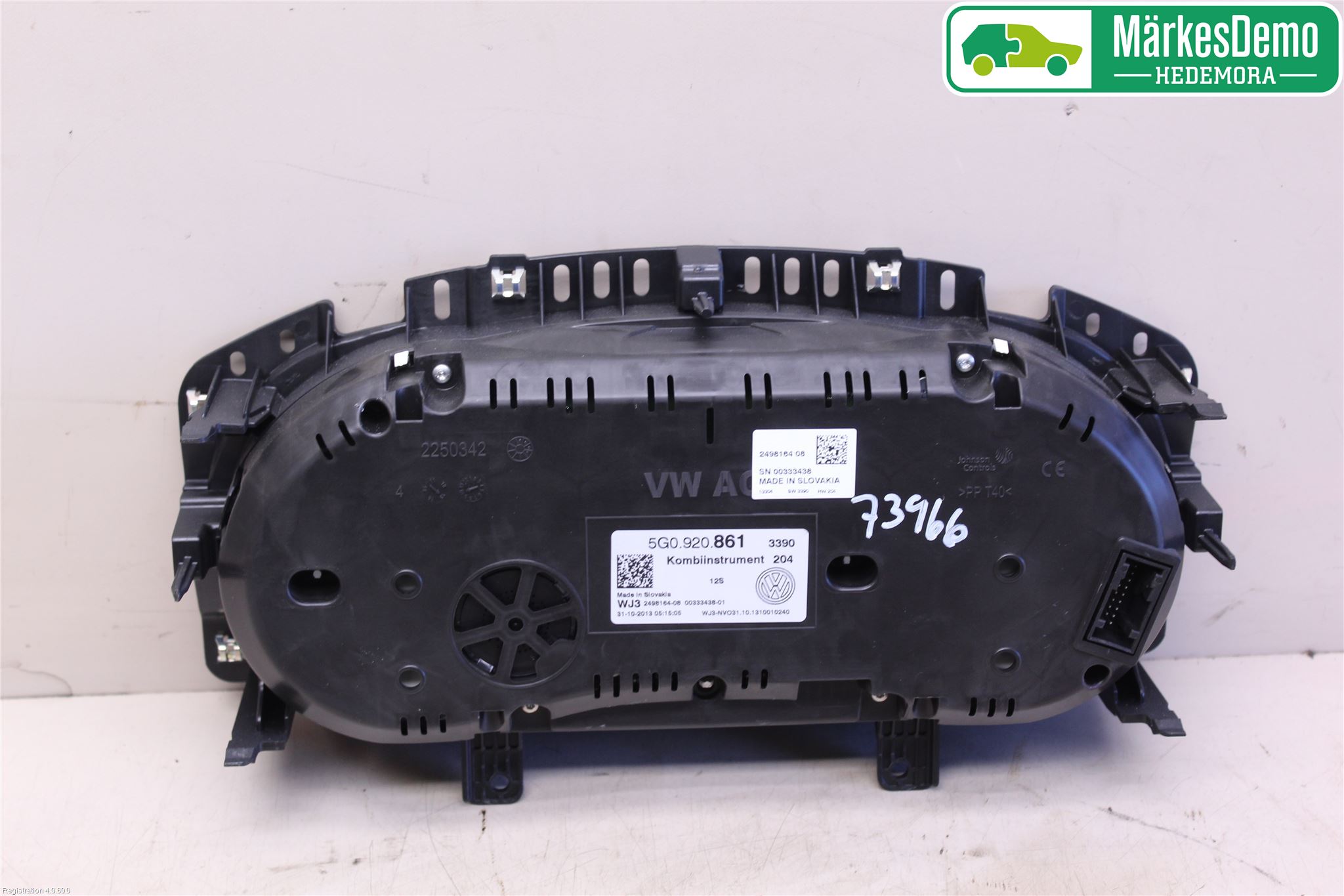 Volkswagen VW GOLF / E-GOLF VII 13-20 Instr Kombinert