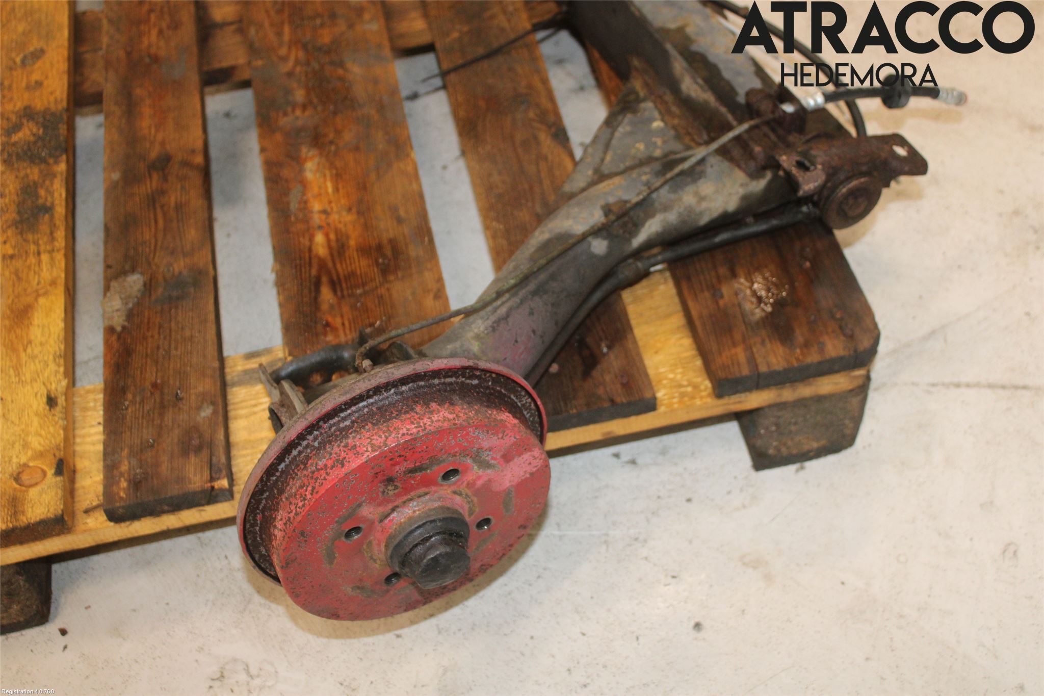 Volkswagen VW GOLF I 75-84 Bakaksel Feste Travers-Ramme