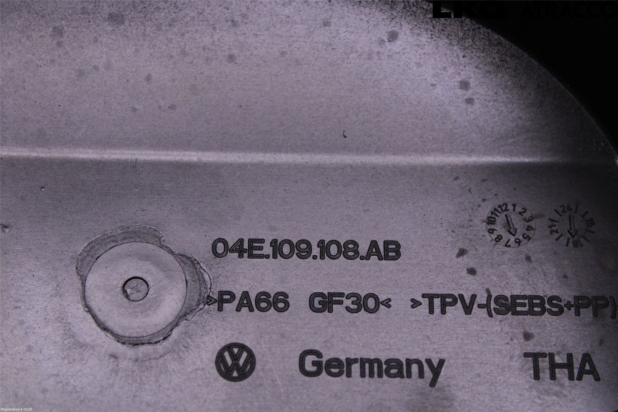 Audi A3/S3 8V 13-20 Registerreim Deksel