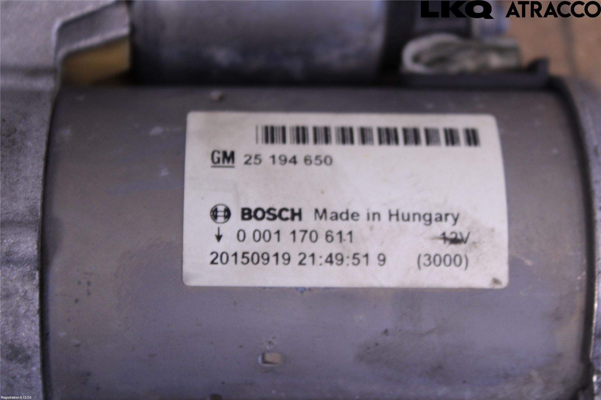 Opel MOKKA 13-20 Startmotor