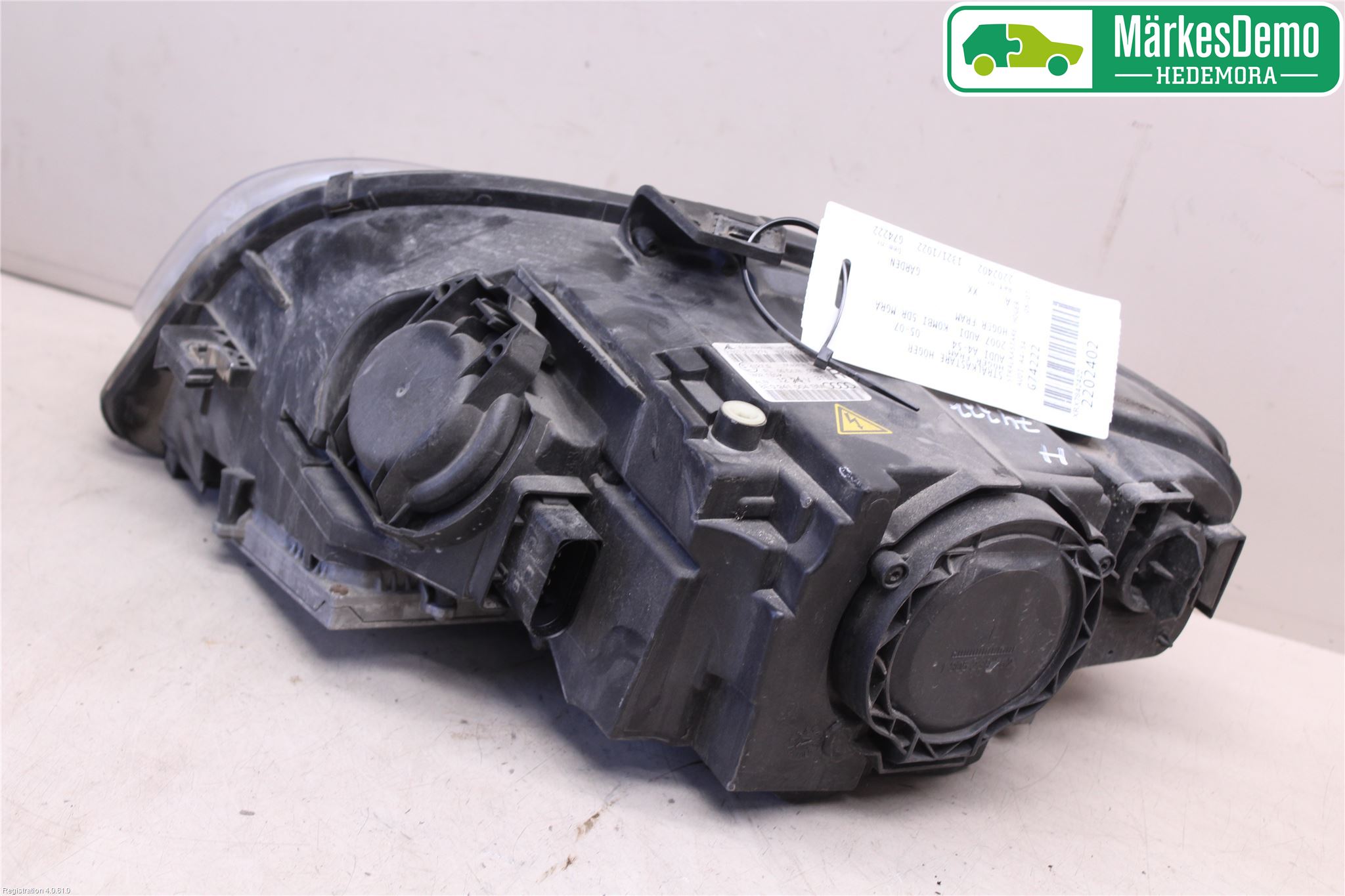 Audi A4/S4 05-07 Frontlykt Høyre