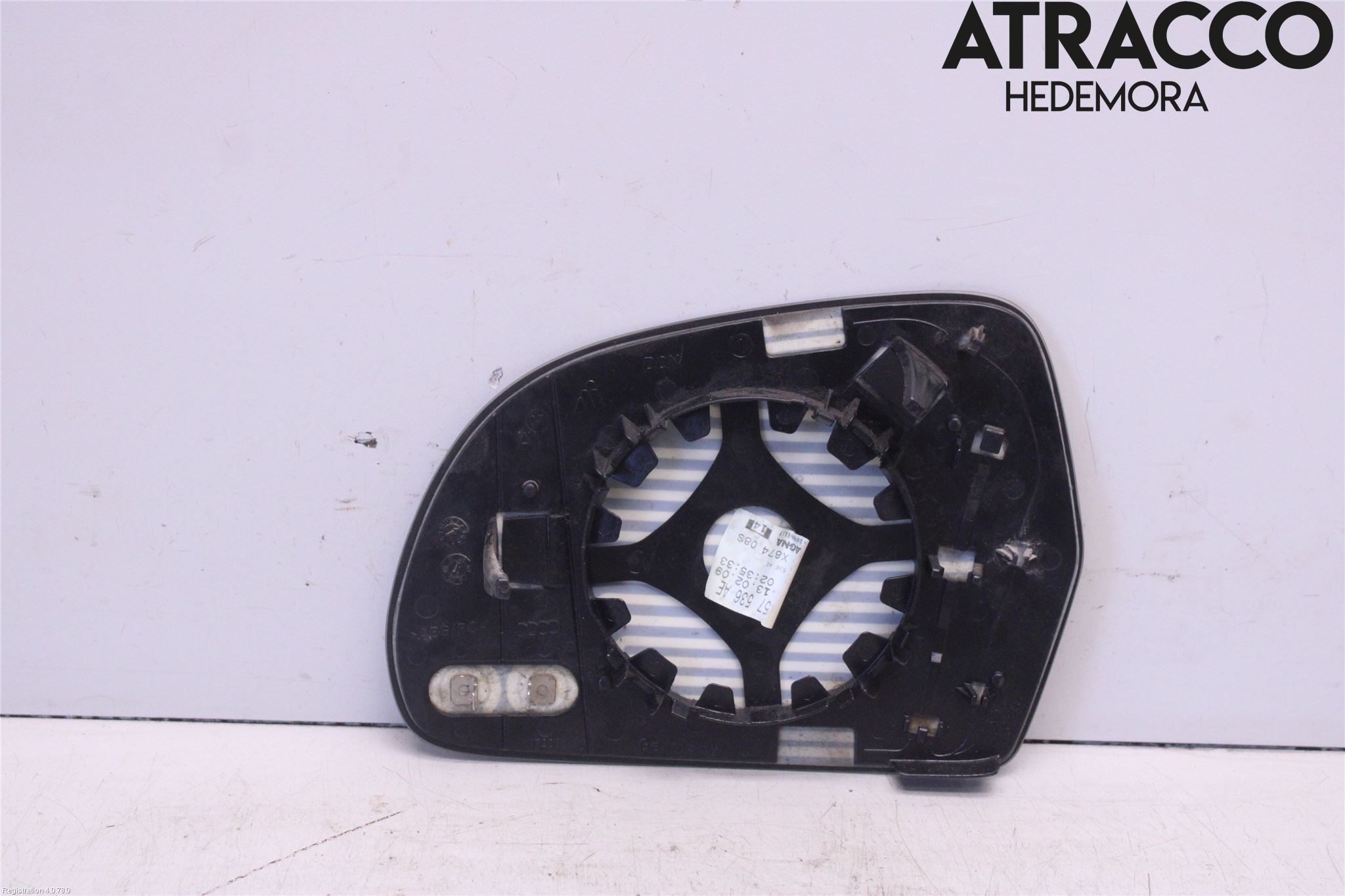 Skoda SUPERB 09-15 Speil Glass H
