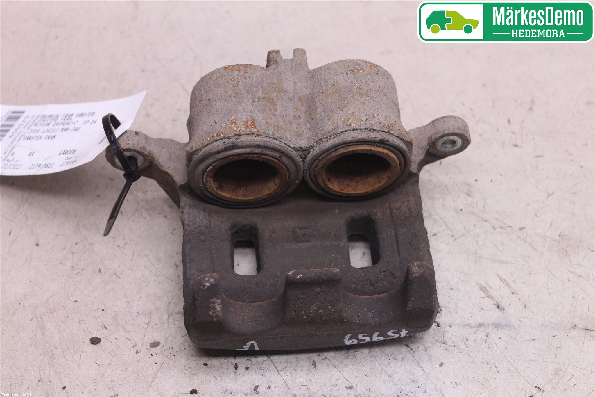 Nissan QASHQAI+2  10-14 Bremsecaliper Foran Venstre