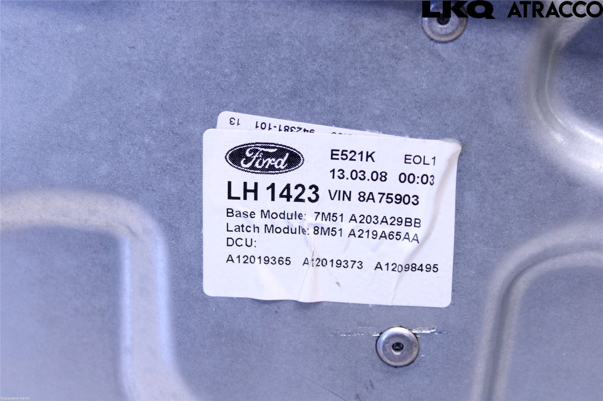 Ford FOCUS 08-11 Vindusheis El Komp