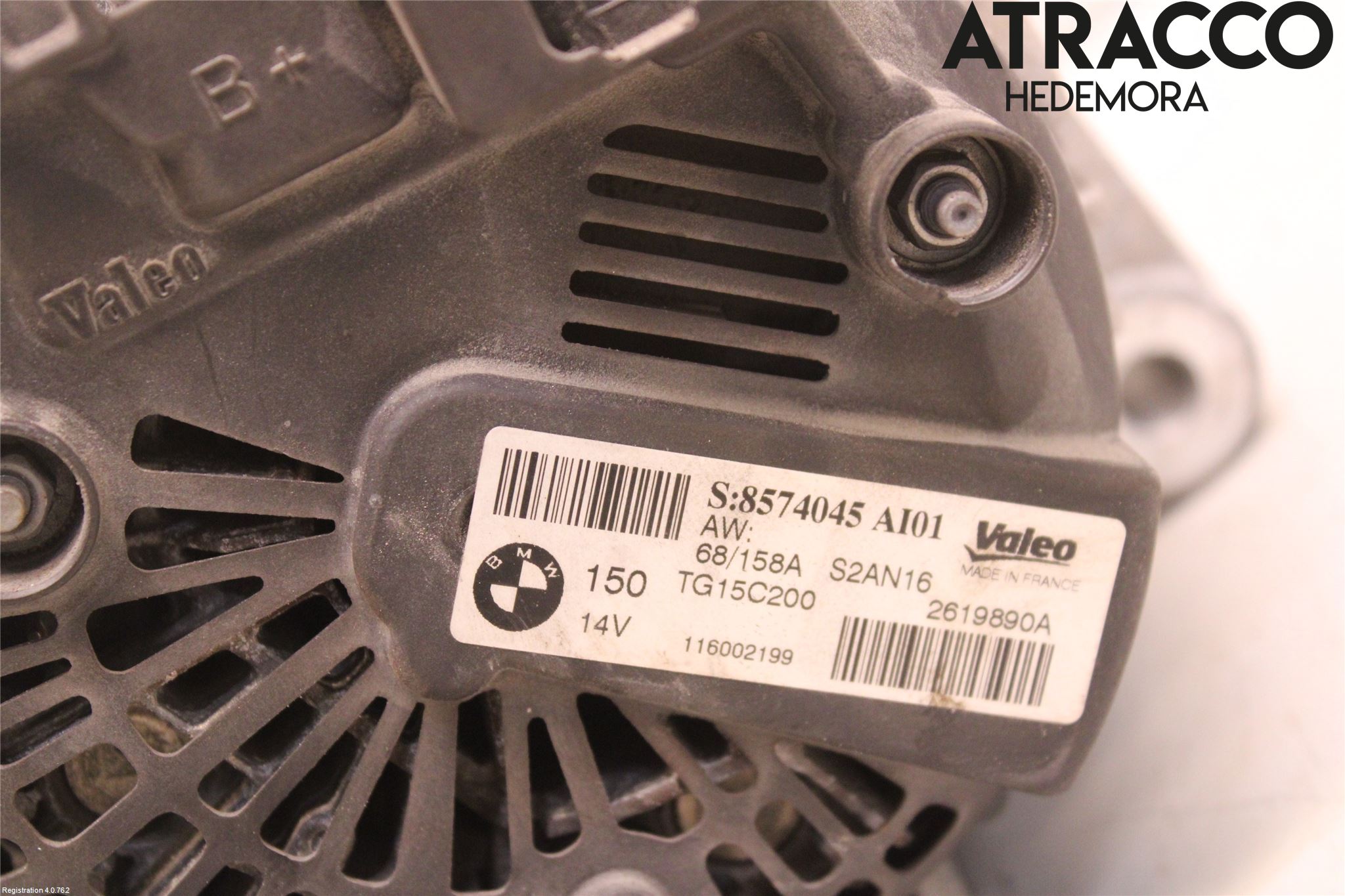 Toyota AVENSIS 16-18 Dynamo