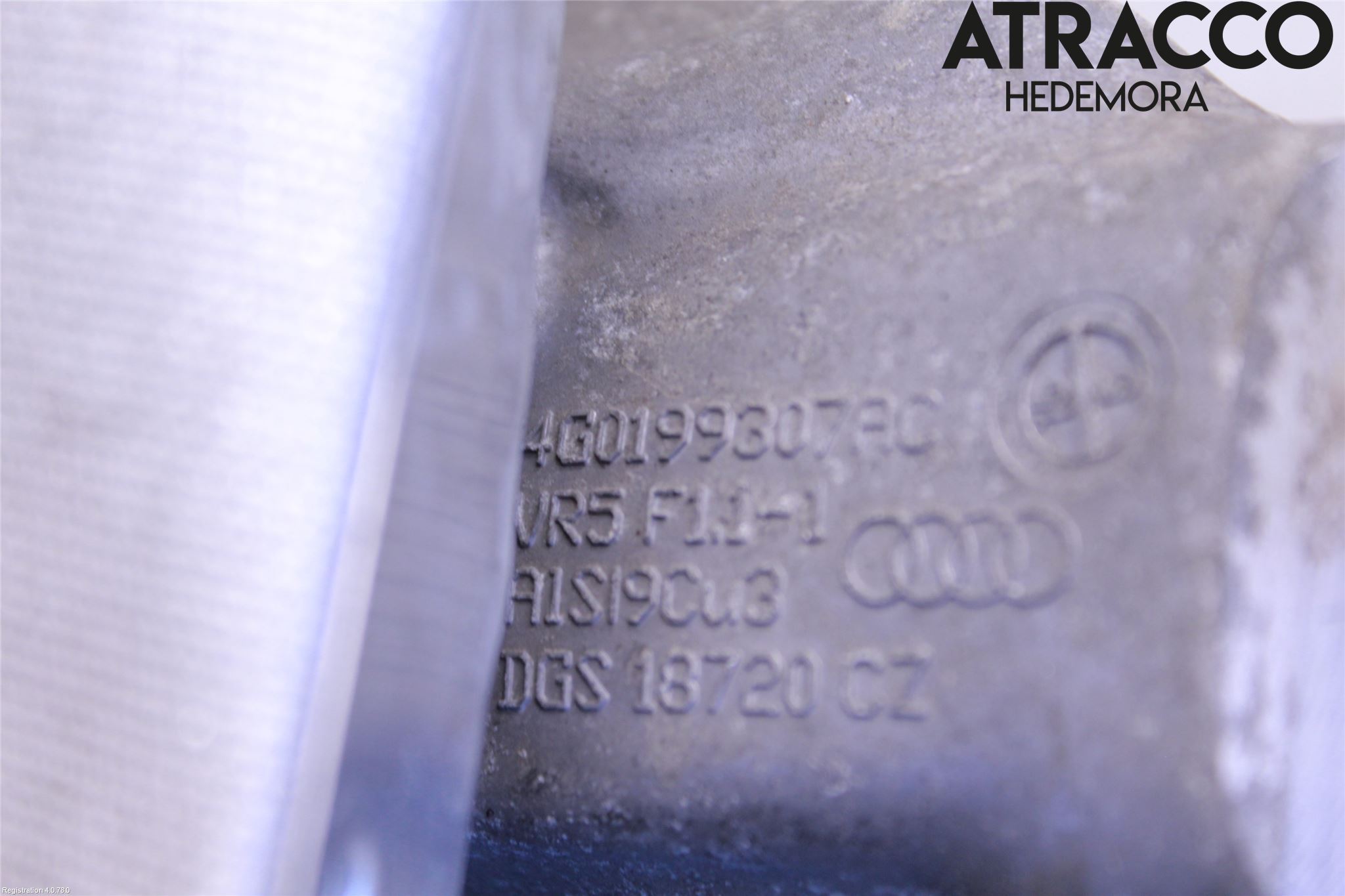 Audi A6/S6 4G 11-18 Motor Feste Stål-Alu