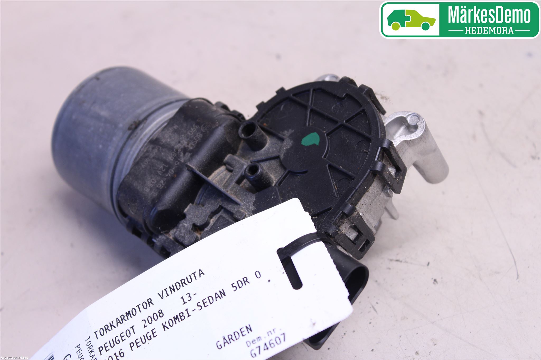 Peugeot 2008 13-20 Viskermotor Frontrute