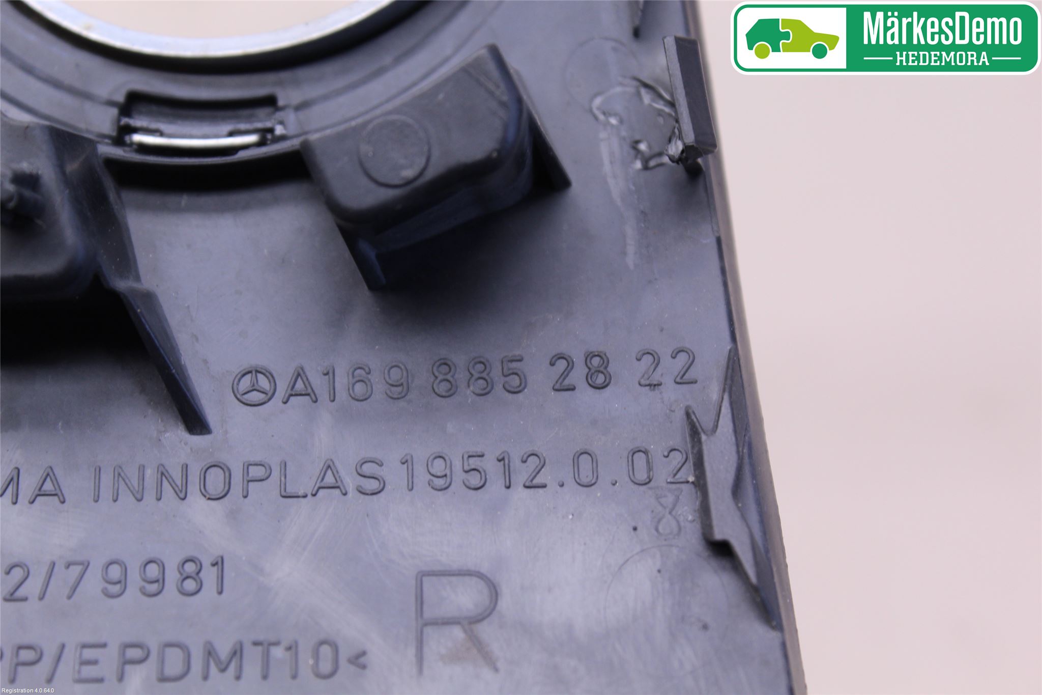 Mercedes-Benz MB B-KLASS (W245) 05-12 Frontlykt Kurve-Tåkelys Ramme