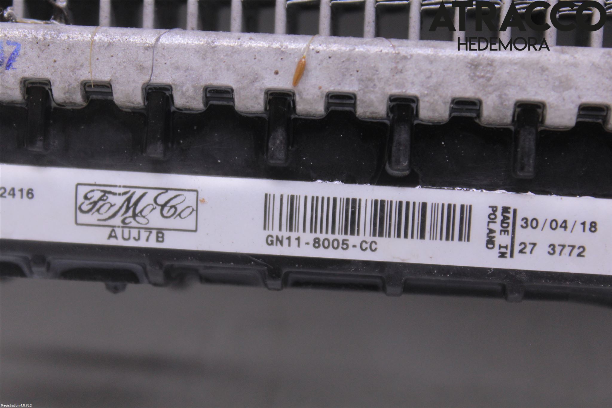 Ford FIESTA (VII) 18-23 Radiator Automat