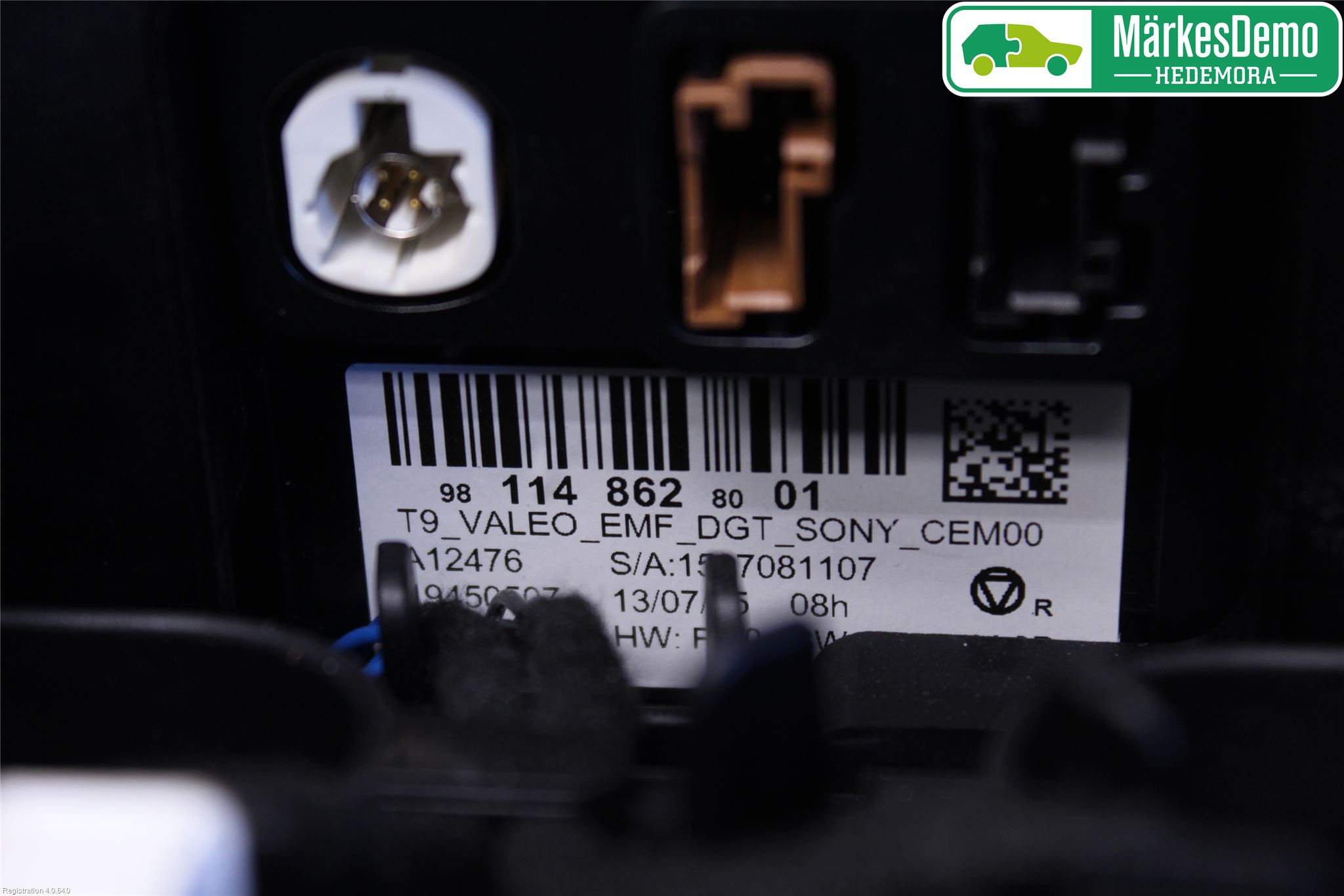 Citroen C4 CACTUS 14-20 Stereo Radio Med Cd