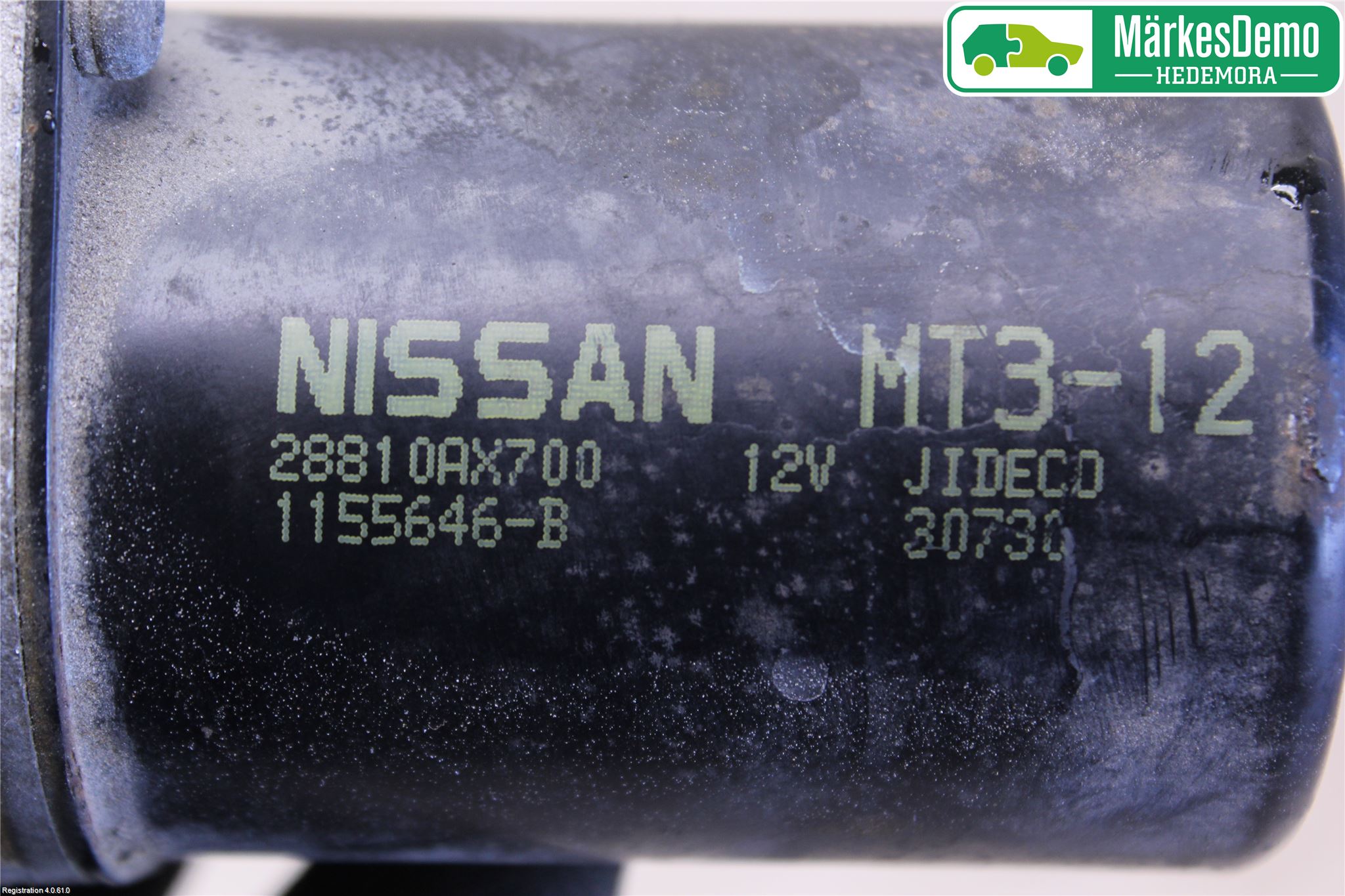 Nissan MICRA 03-07 Viskermotor Frontrute