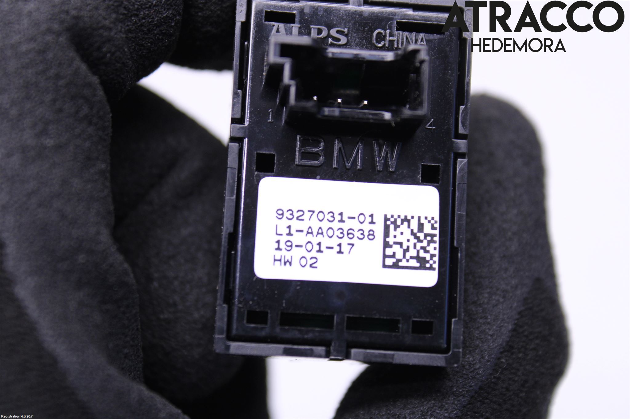 BMW 5 G30/G31/F90 17-23 Bryter Vindusheis