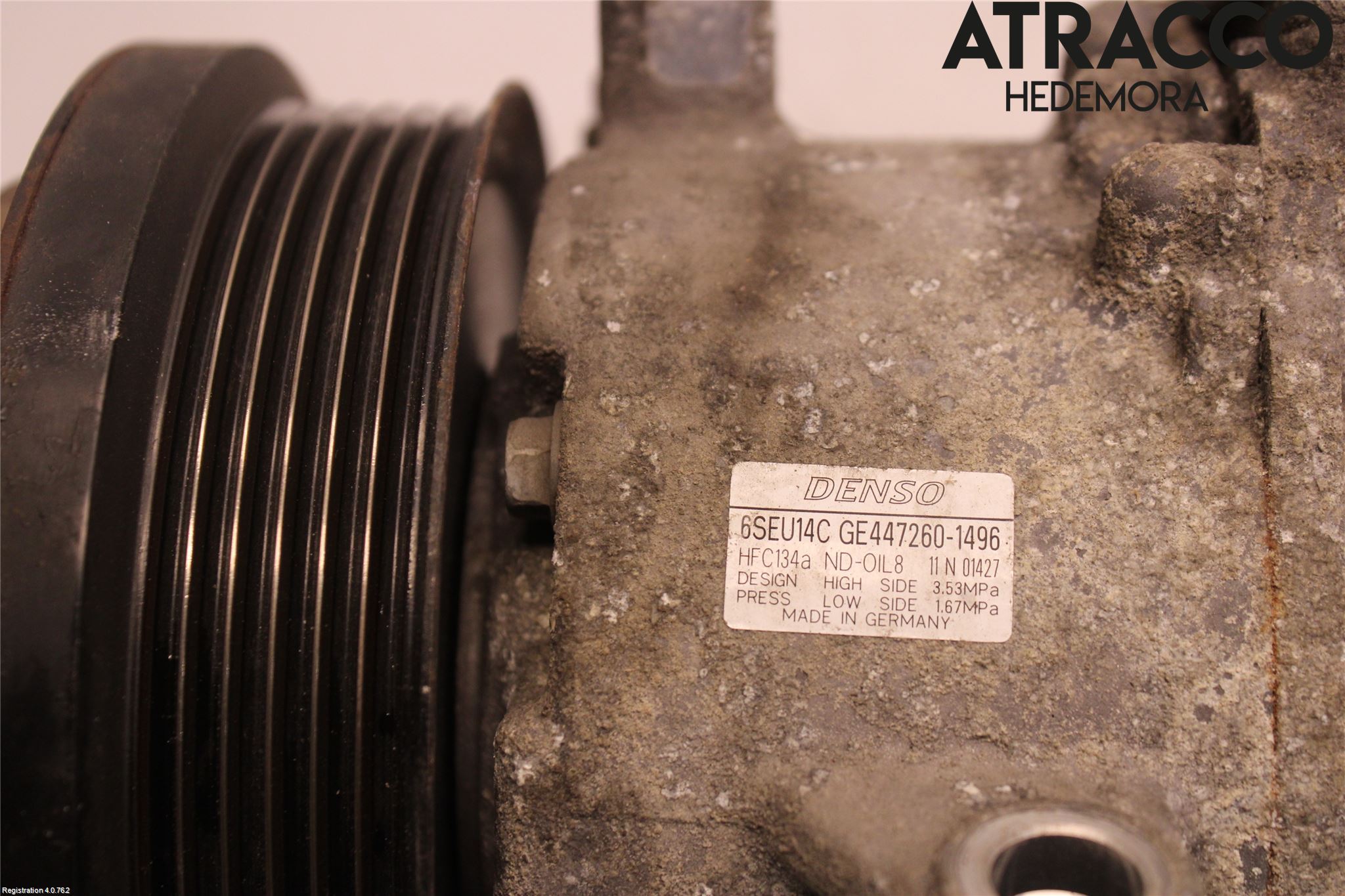 Toyota AVENSIS 09-15 Varme Ac Kompressor