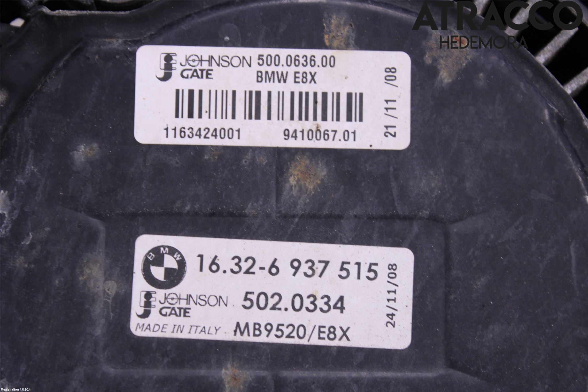 BMW 3 E90/91 SED/TOU 05-12 Kjølevifte Elektrisk
