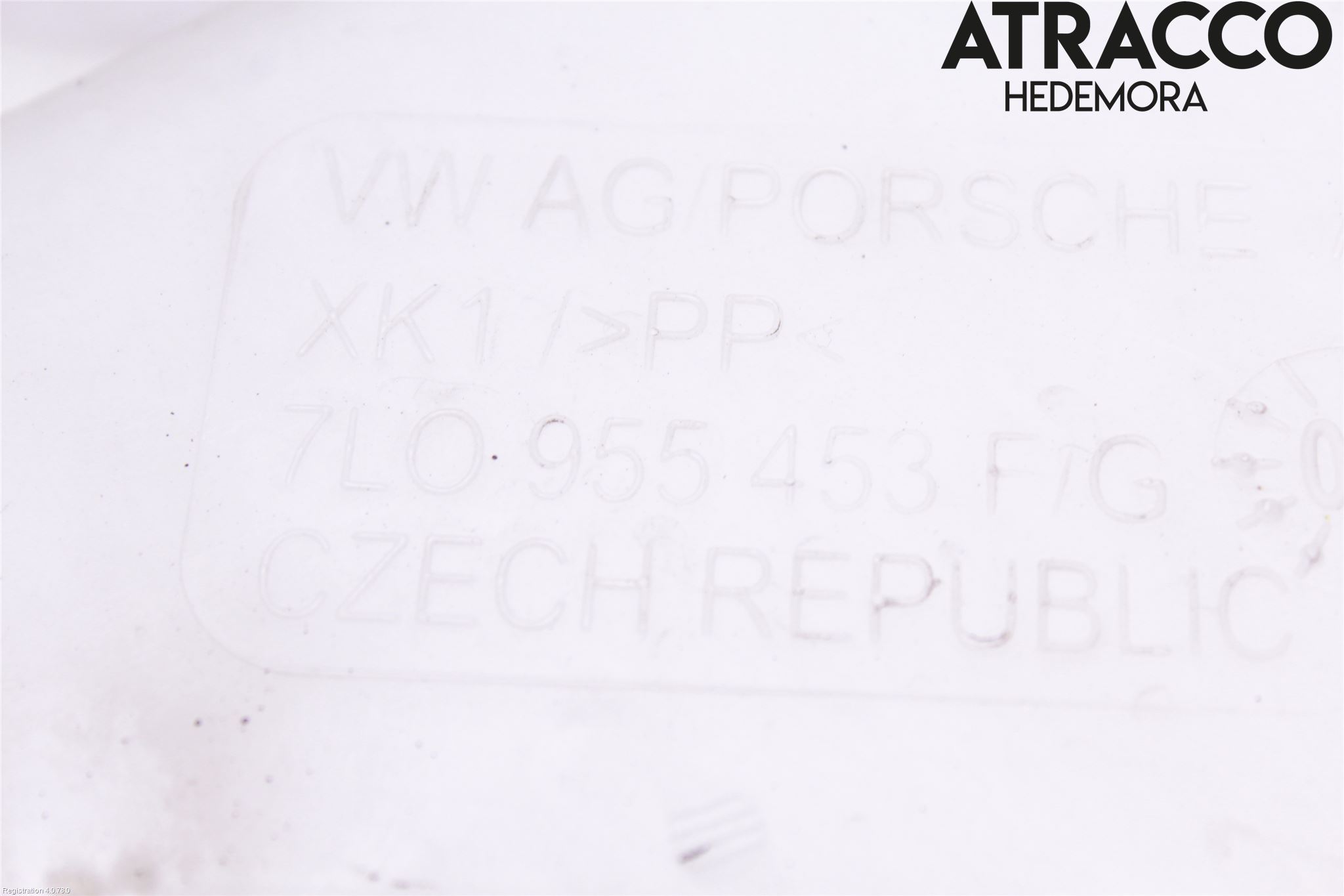 Volkswagen VW TOUAREG 7L 03-10 Spylerbeholder Frontrute-Lykte