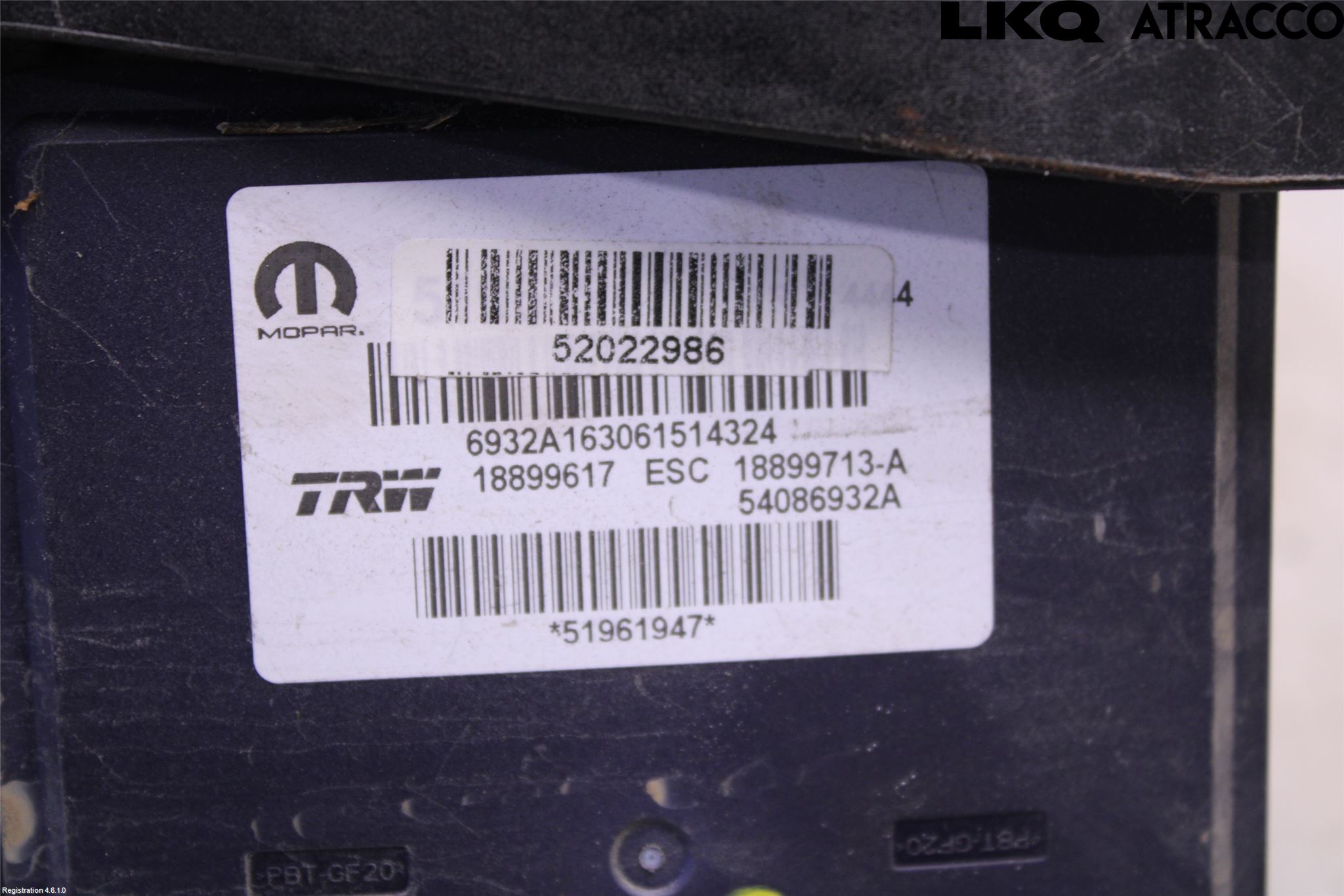 Jeep RENEGADE Abs Hydraulikkaggregat