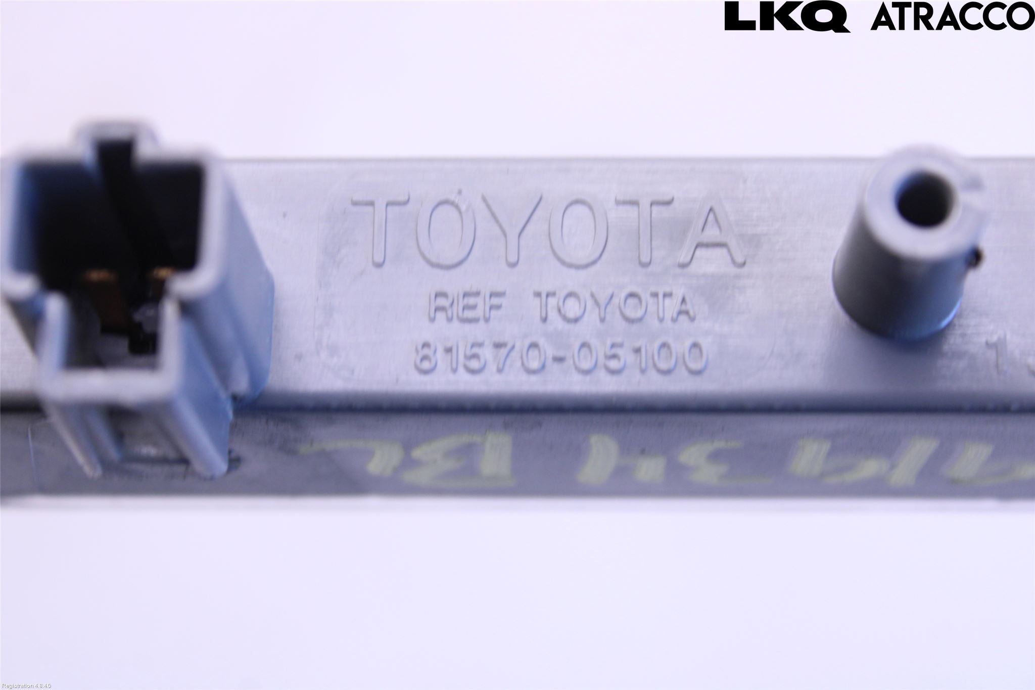 Toyota YARIS XP90 06-11 Bremselys Bakrute