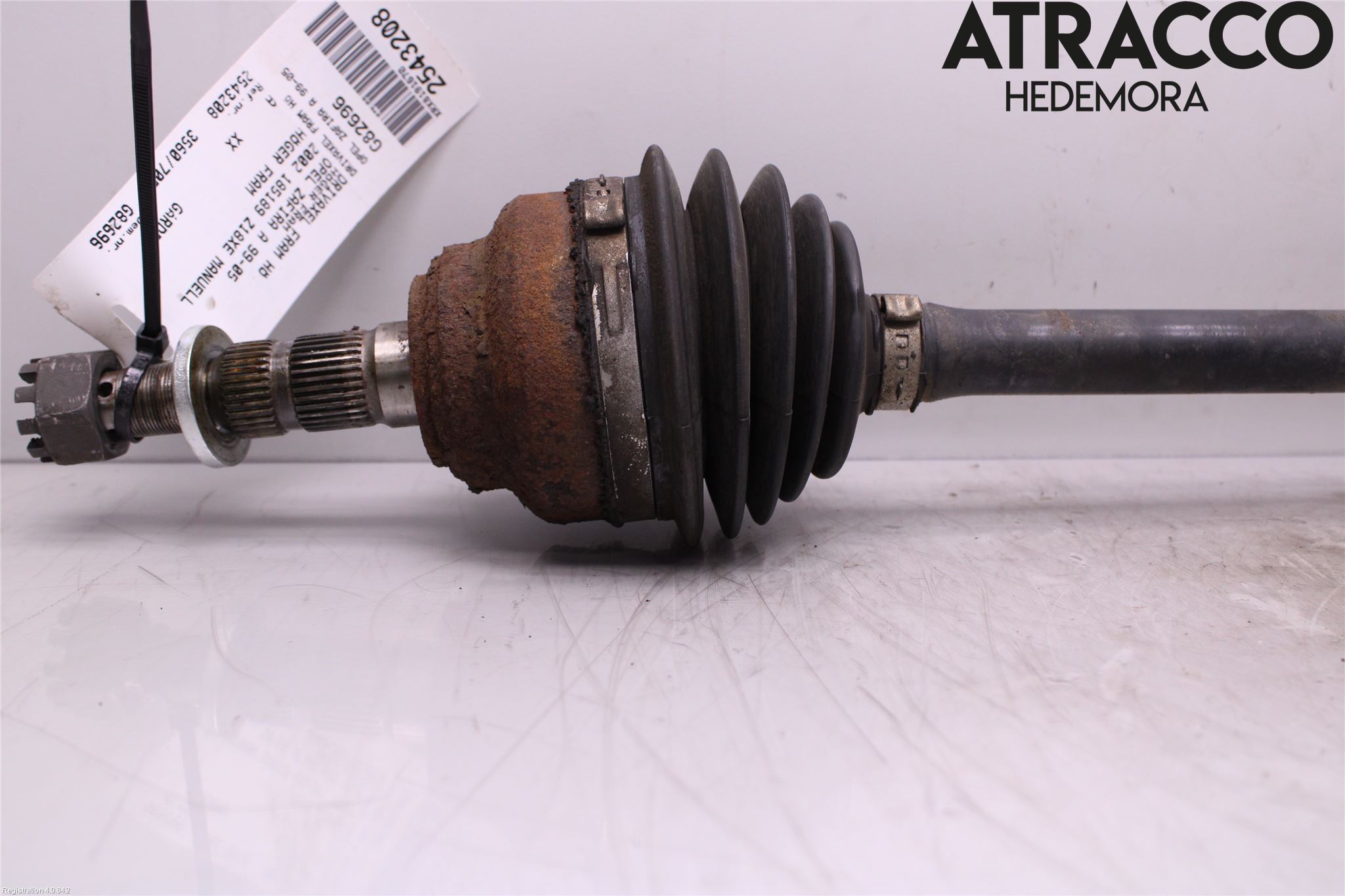 Opel ZAFIRA A 99-05 Drivaksel Foran Kompl Høyre