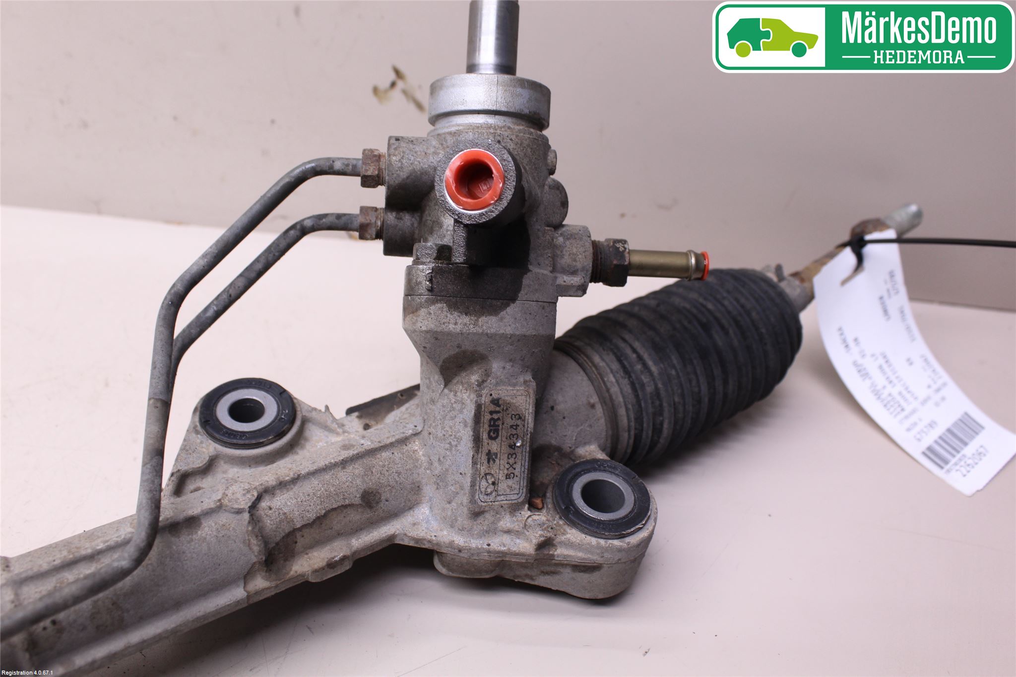 Mazda 6 02-08 Servo Snekke - Tannstang