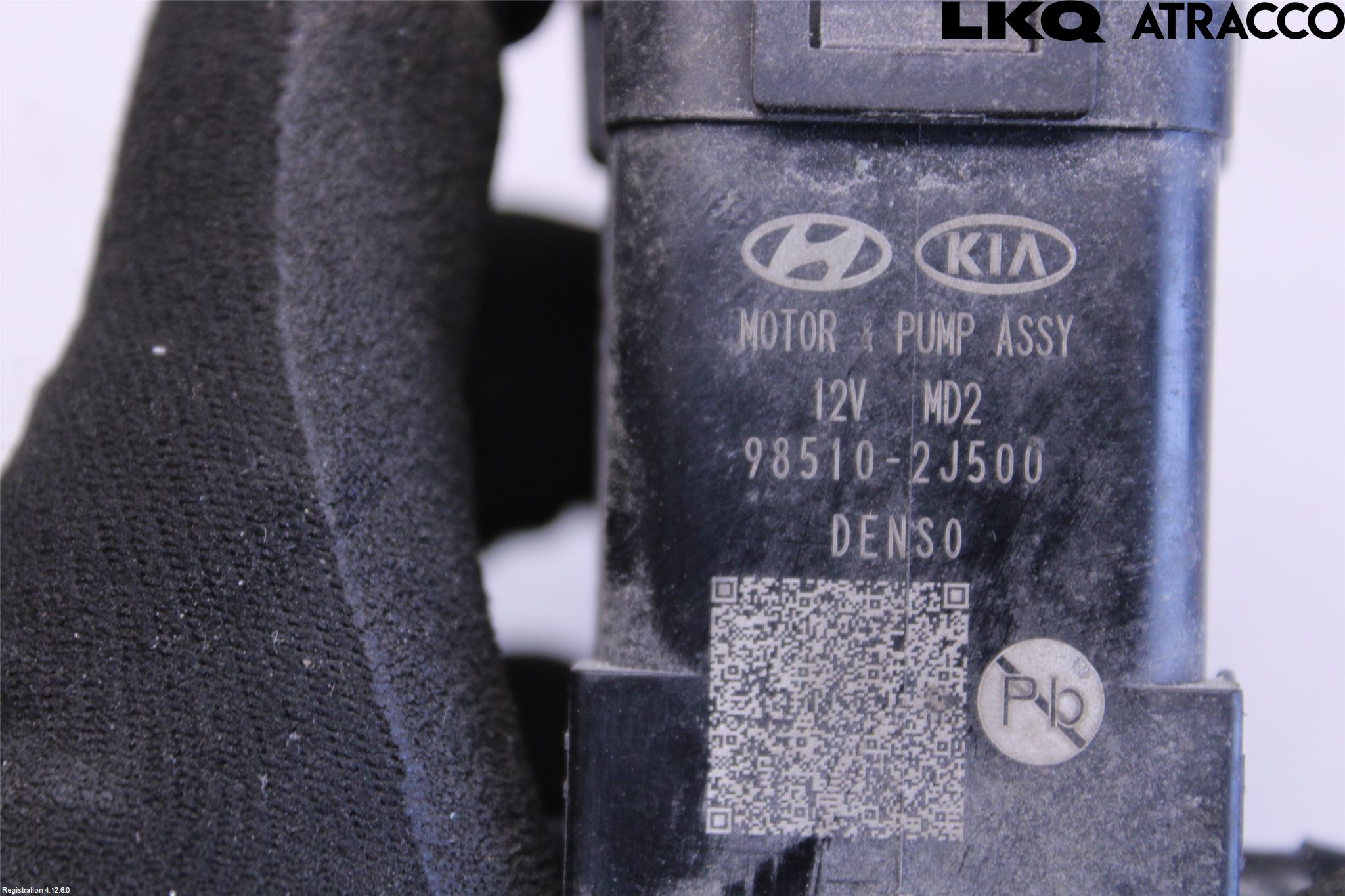 Kia OPTIMA 16-20 Spylerpumpe Frontrute