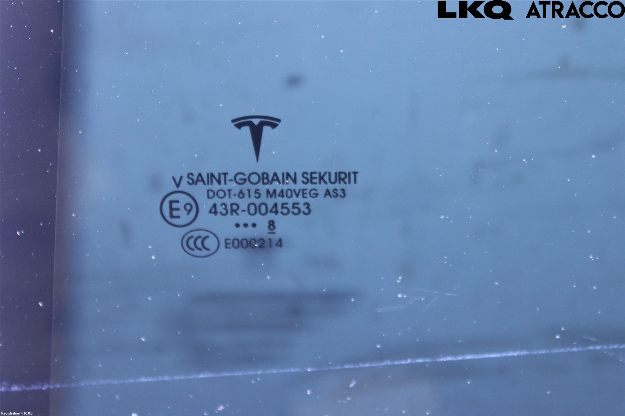 Tesla MODEL X 16- Dørrute Bak Venstre 4Dørs