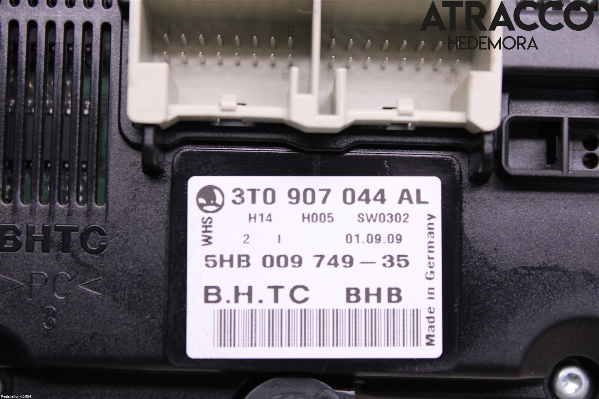 Skoda OCTAVIA (1Z) 05-13 Varme Ac Betjening-Display