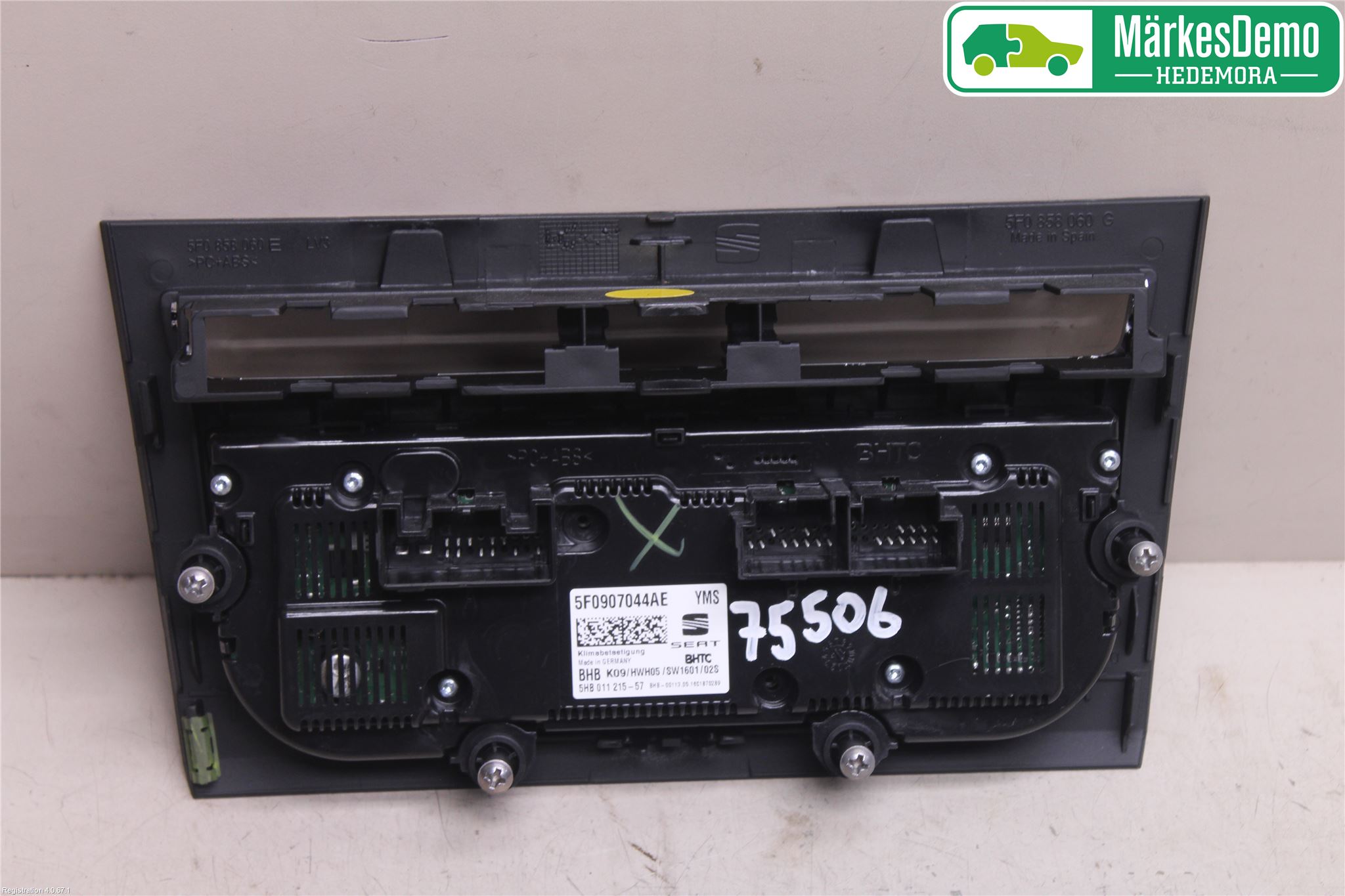 Seat LEON 13-20 Varme Ac Betjening-Display