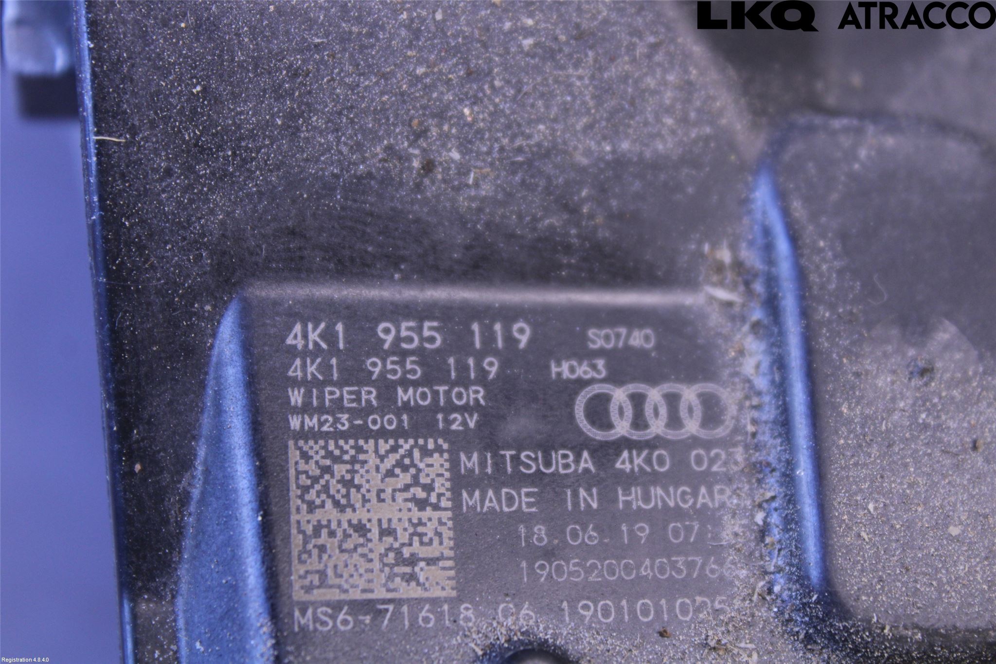 Audi A6 F2/C8 19- Viskermotor Frontrute