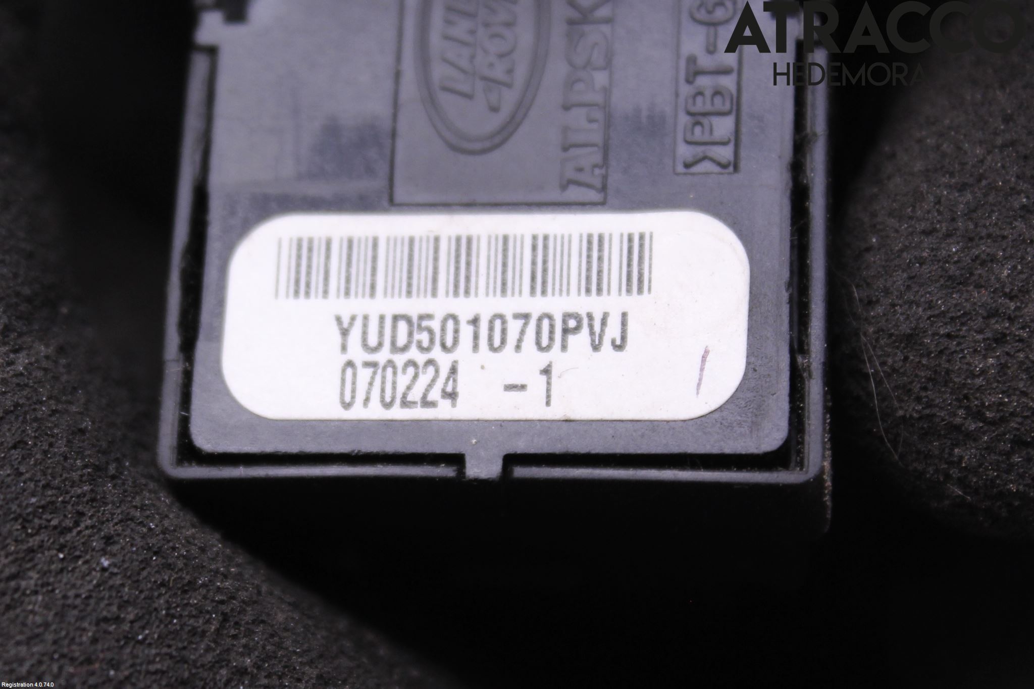 Landrover RANGE ROVER SPORT (L320) 05-09 Bryter Vindusheis
