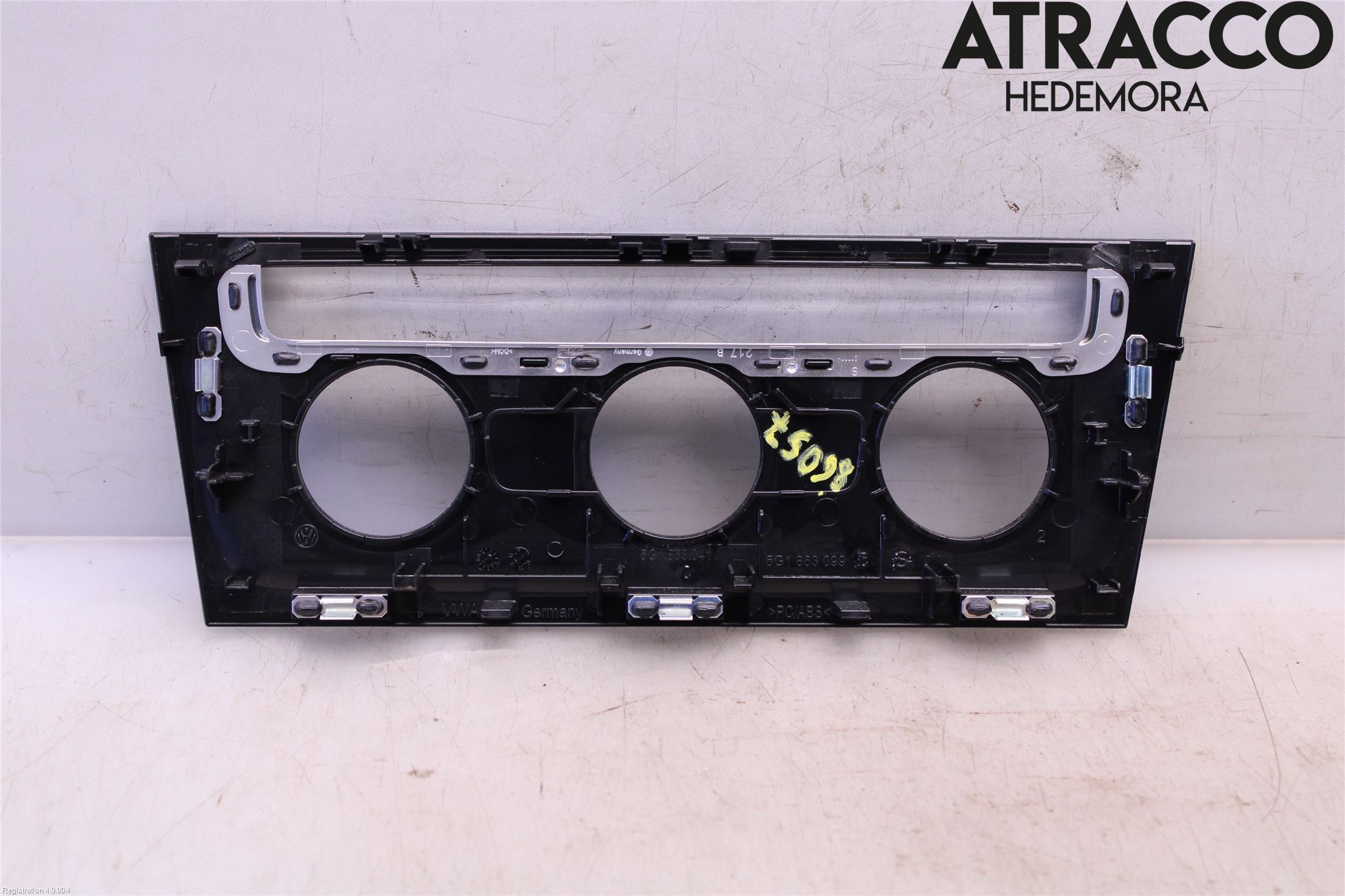 Volkswagen VW GOLF / E-GOLF VII 13-20 Instrument Ramme