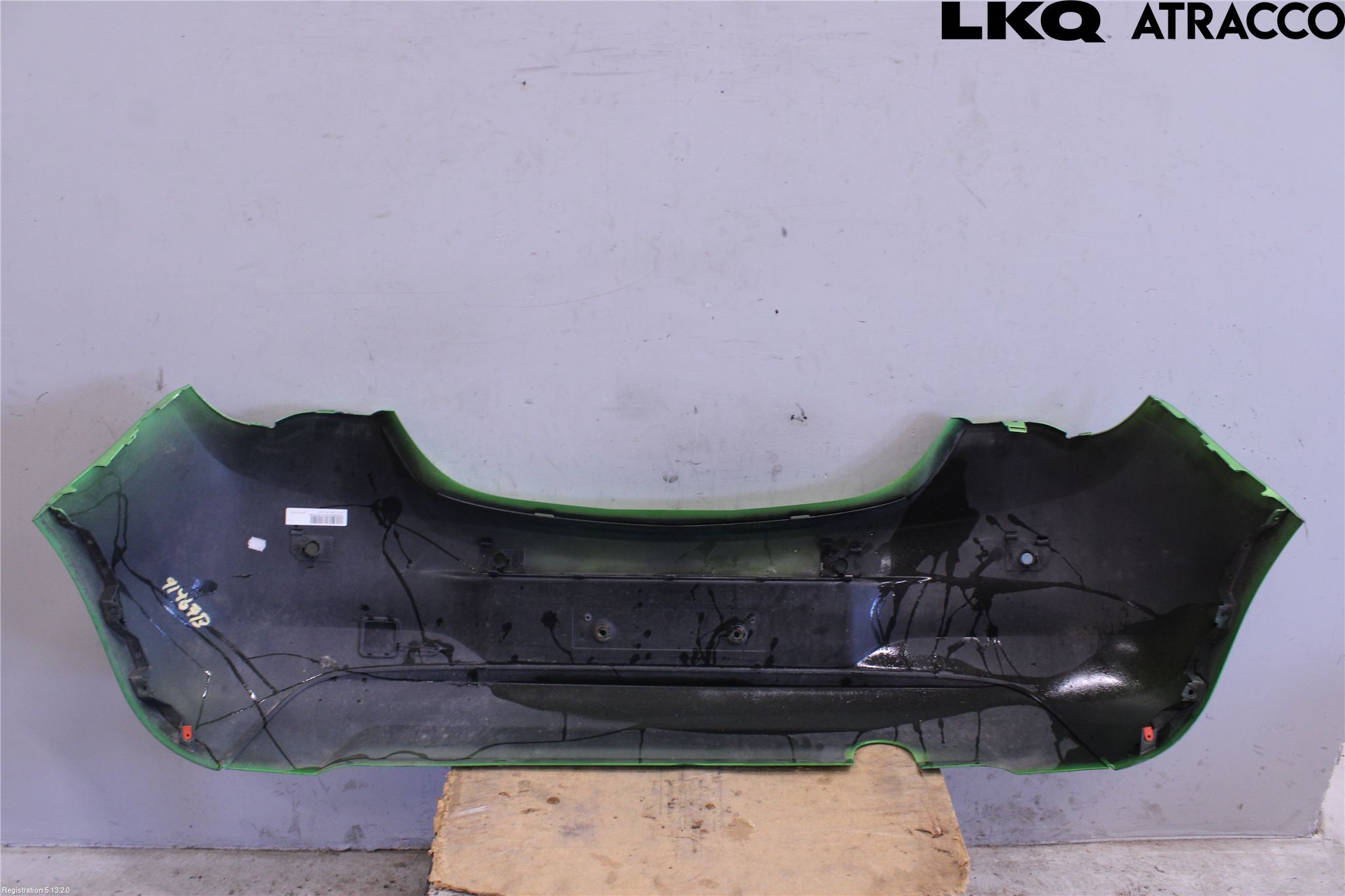 Opel CORSA E 15-19 Støtfanger Bak Overtrekk