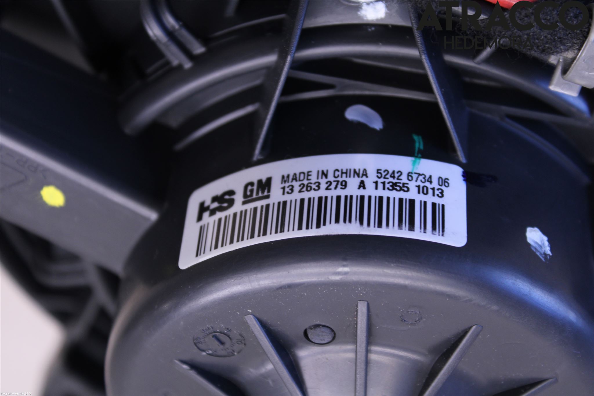 Opel INSIGNIA 09-16 Varme Ac Varmeapparatvifte