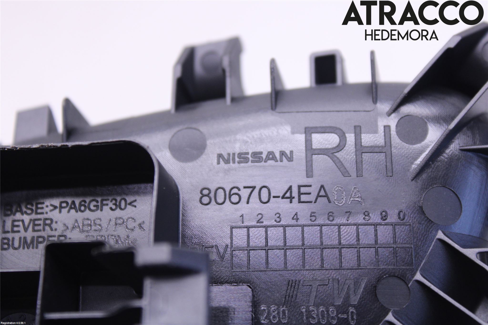 Nissan QASHQAI 14-17 Innr Dørhandtak H Indre