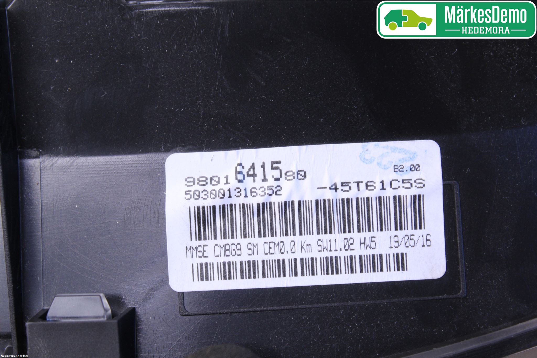 Peugeot PARTNER 16-18 Instr Kombinert