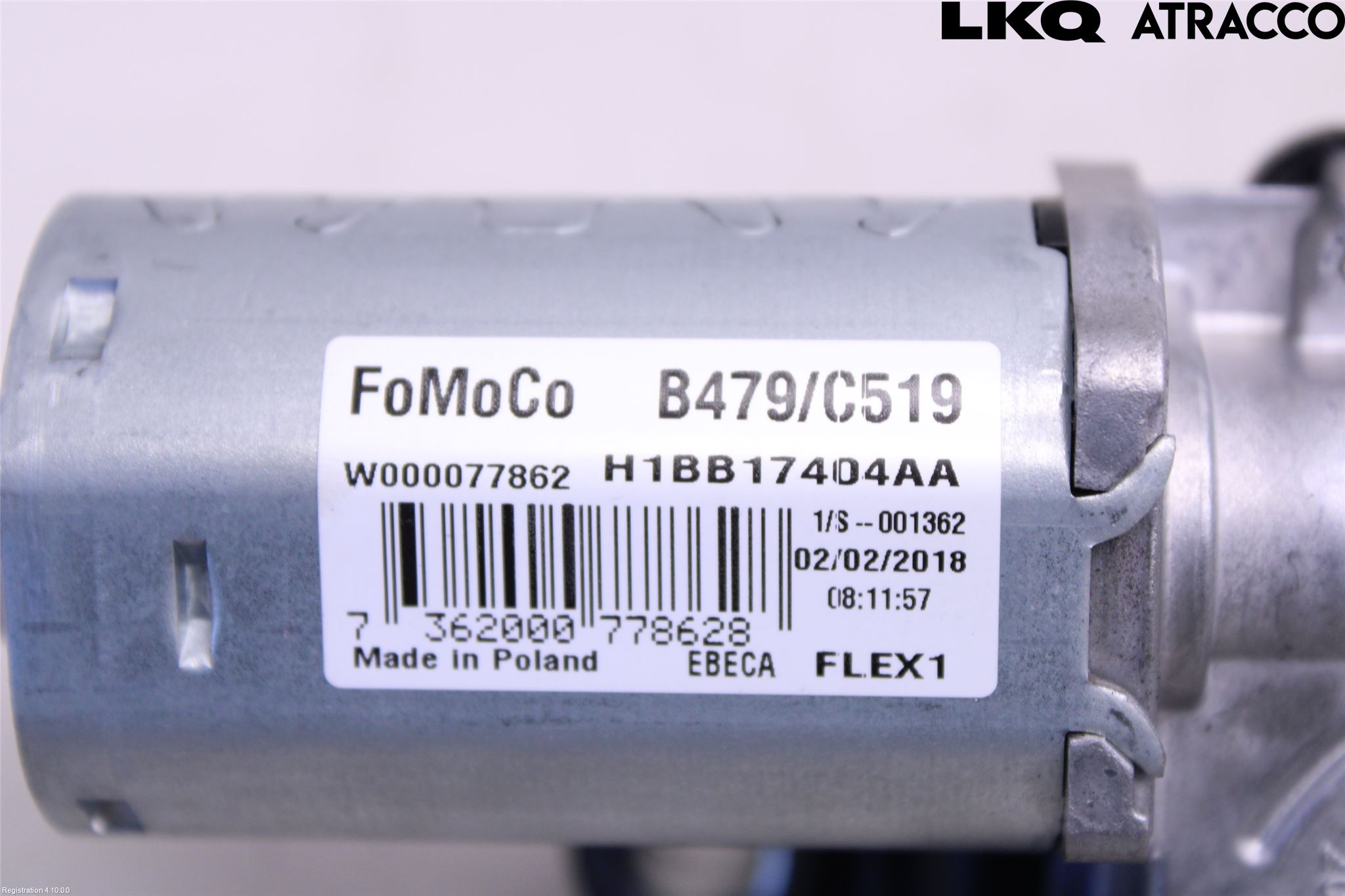 Ford FIESTA (VII) 18-23 Viskermotor Bakluke