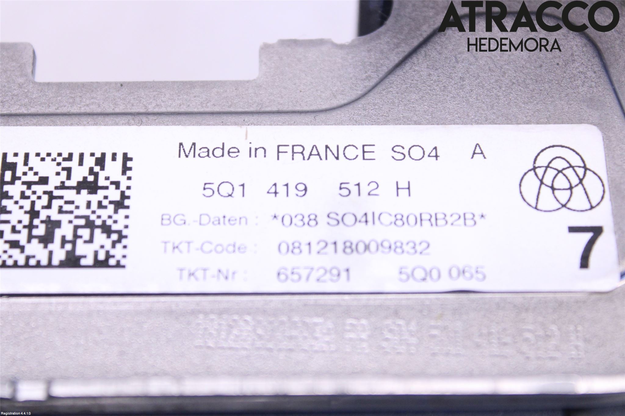 Audi Q2/SQ2 17- Rattakselaggregat Justerbart