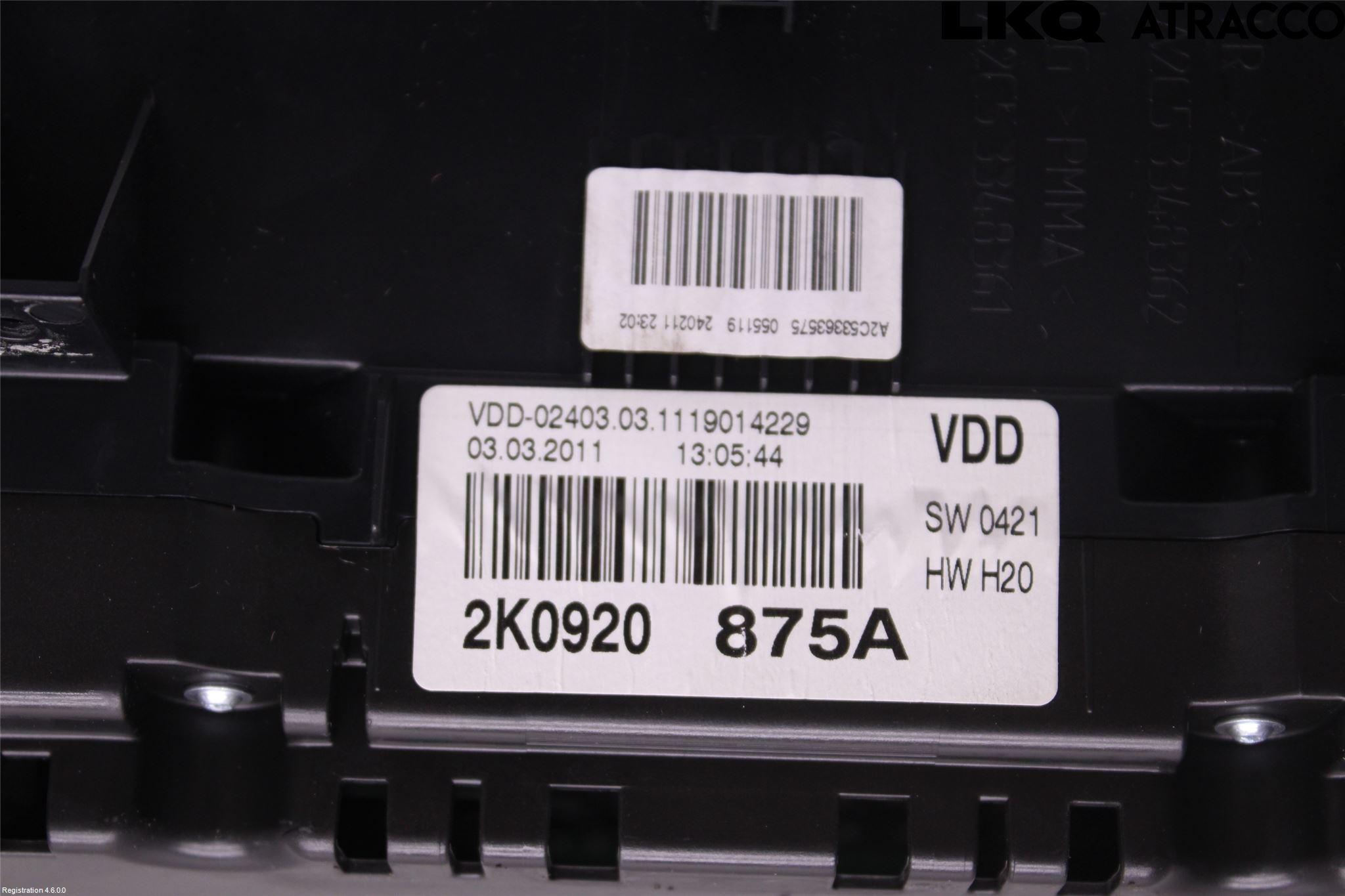 Volkswagen VW CADDY 11-15 Instr Kombinert