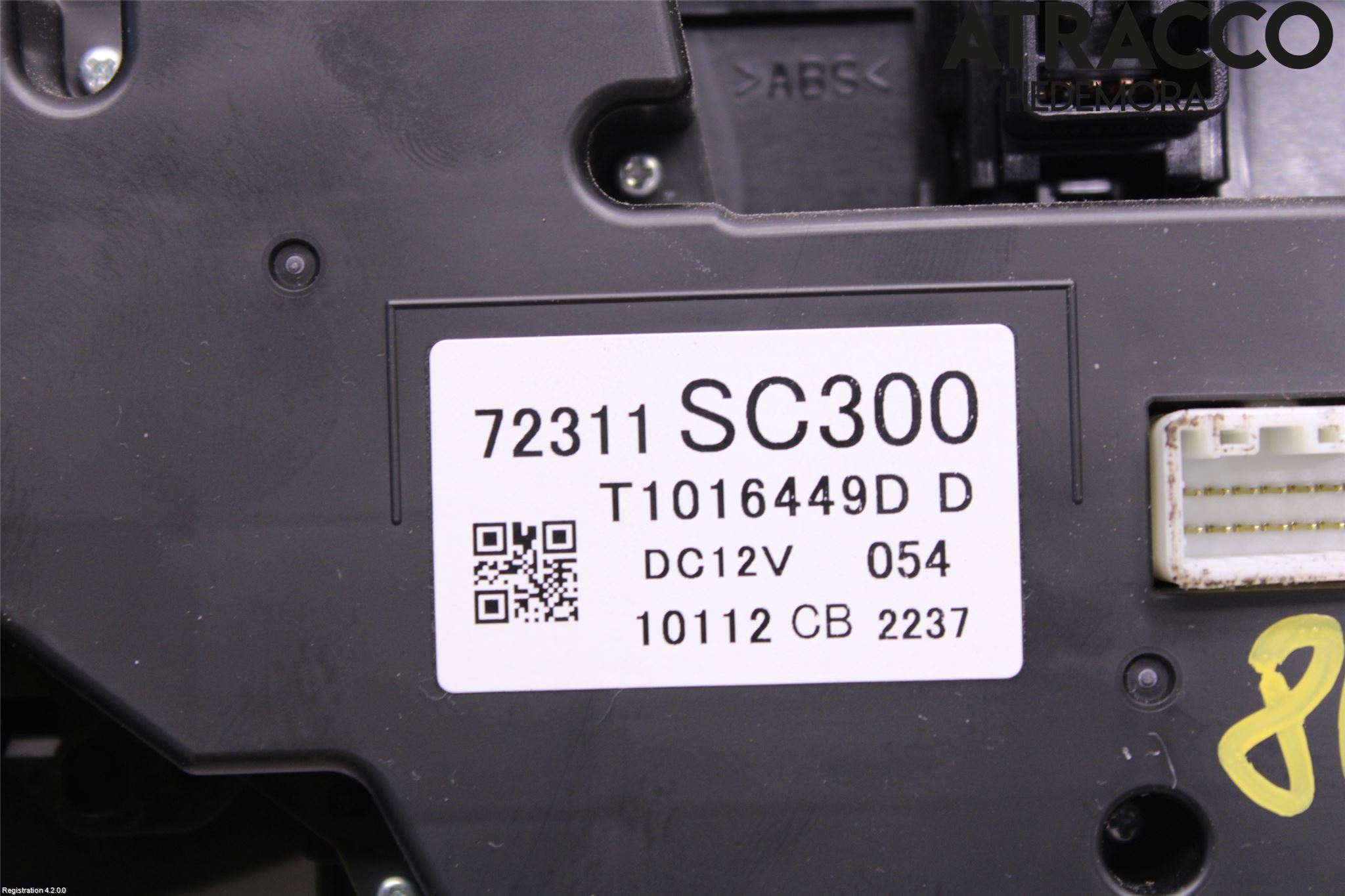Subaru FORESTER SH  08-13 Varme Ac Betjening-Display