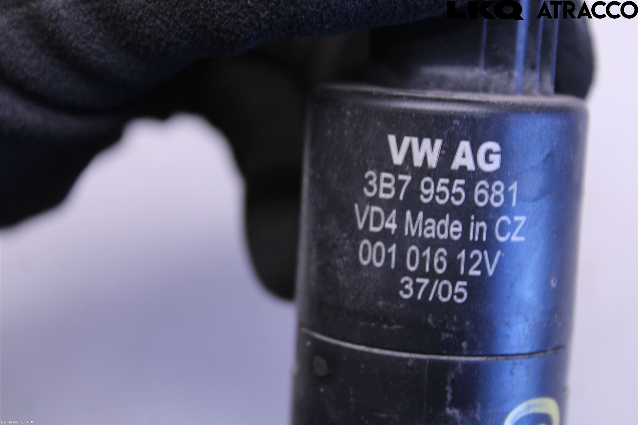 Volkswagen VW TRANSP/CARAVELLE (T5) 04-15 Spylerpumpe Høytrykk