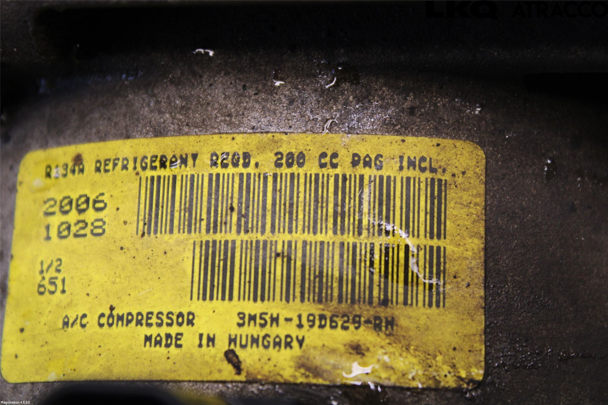 Ford FOCUS     04-07 Varme Ac Kompressor
