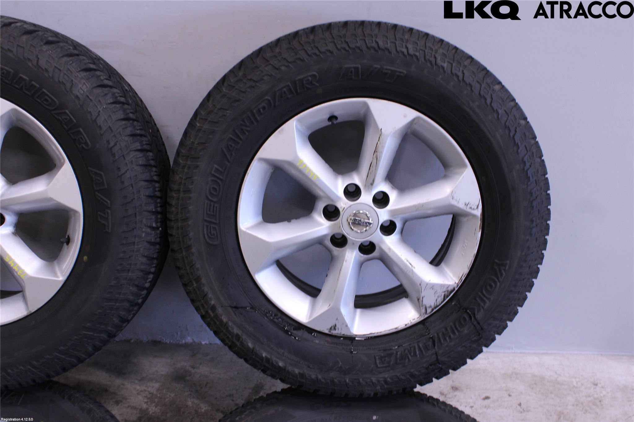 Nissan NAVARA 05-16 Dekk Vinter På Alu Felg 4Stk