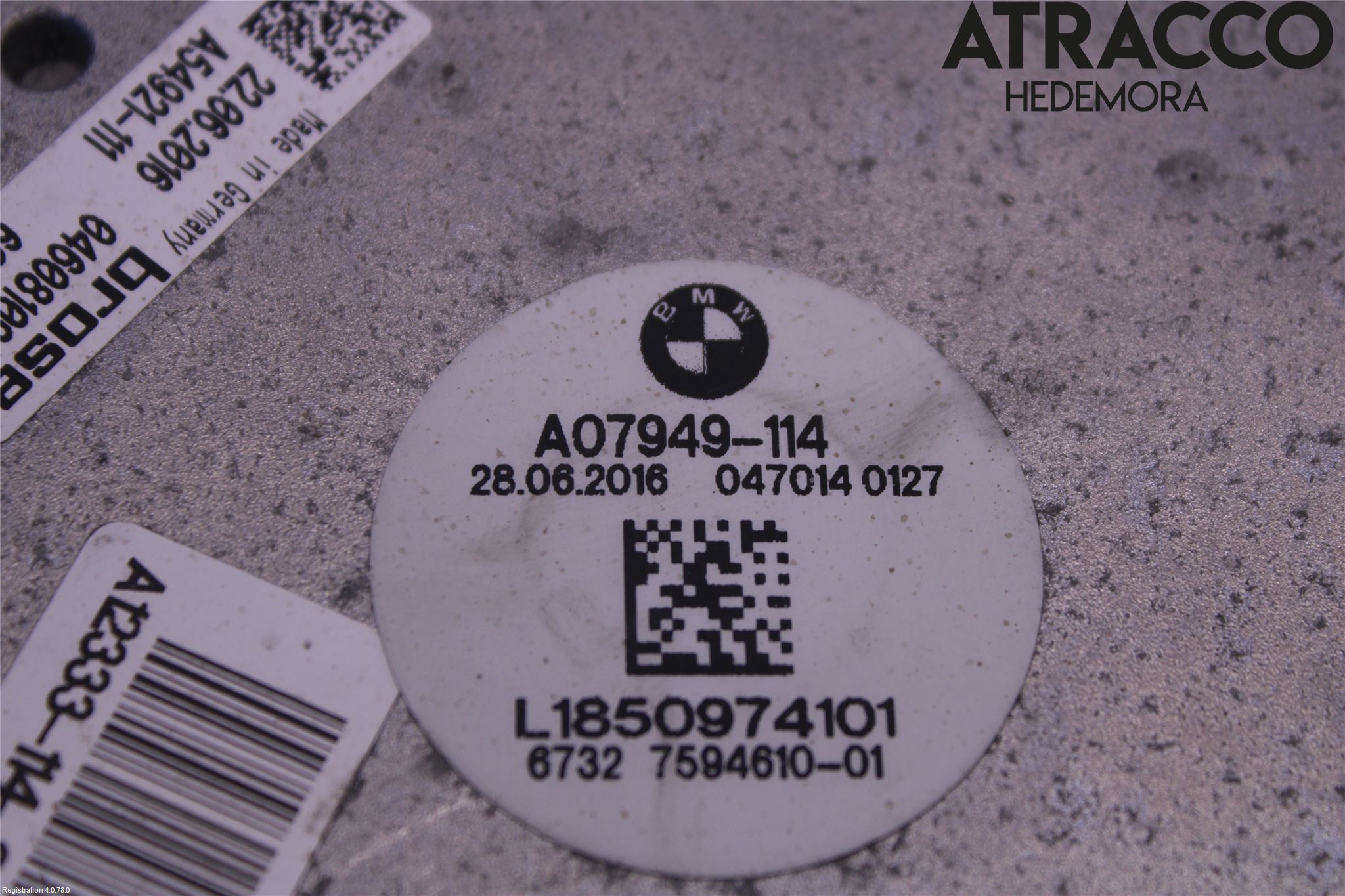 BMW 5 F10/F11/F18 09-17 Kjølevifte Elektrisk