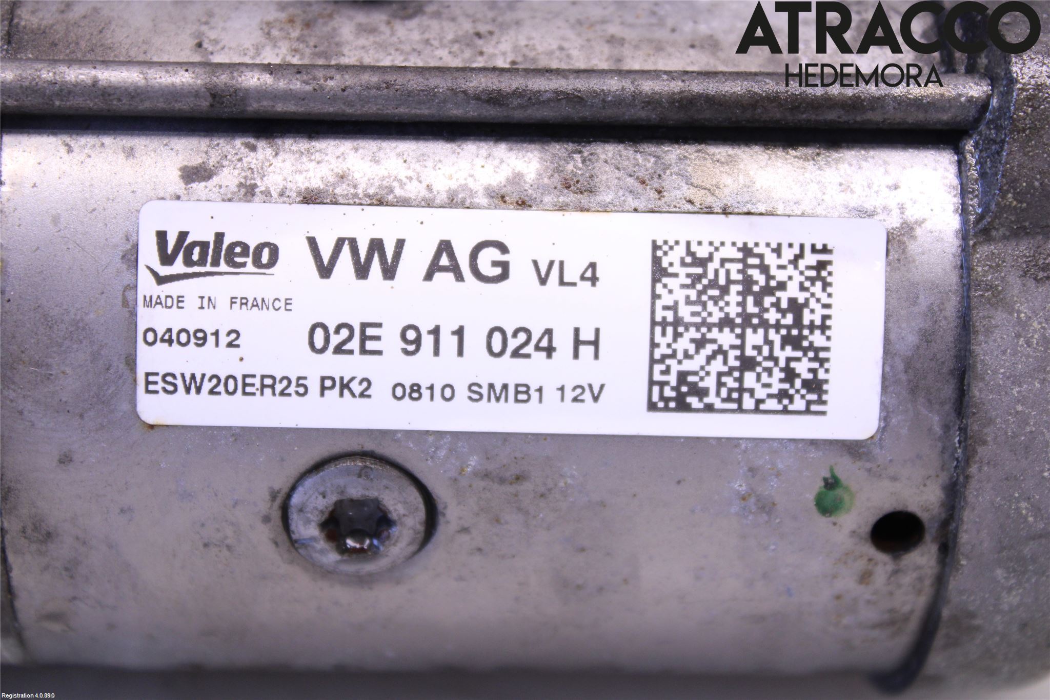 Volkswagen VW PASSAT 11-14 Startmotor Diesel
