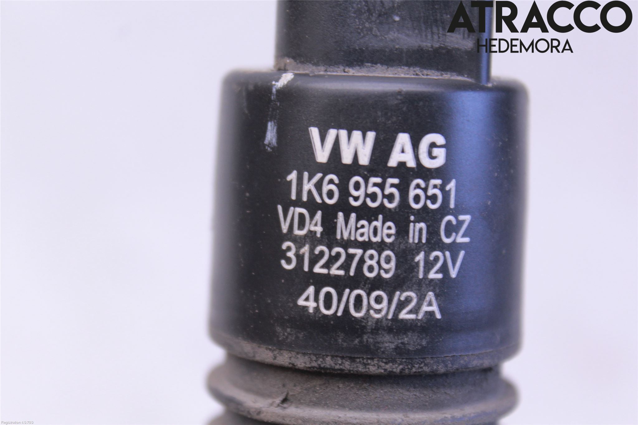 Volkswagen VW TOUAREG 7L 03-10 Spylerpumpe Frontrute