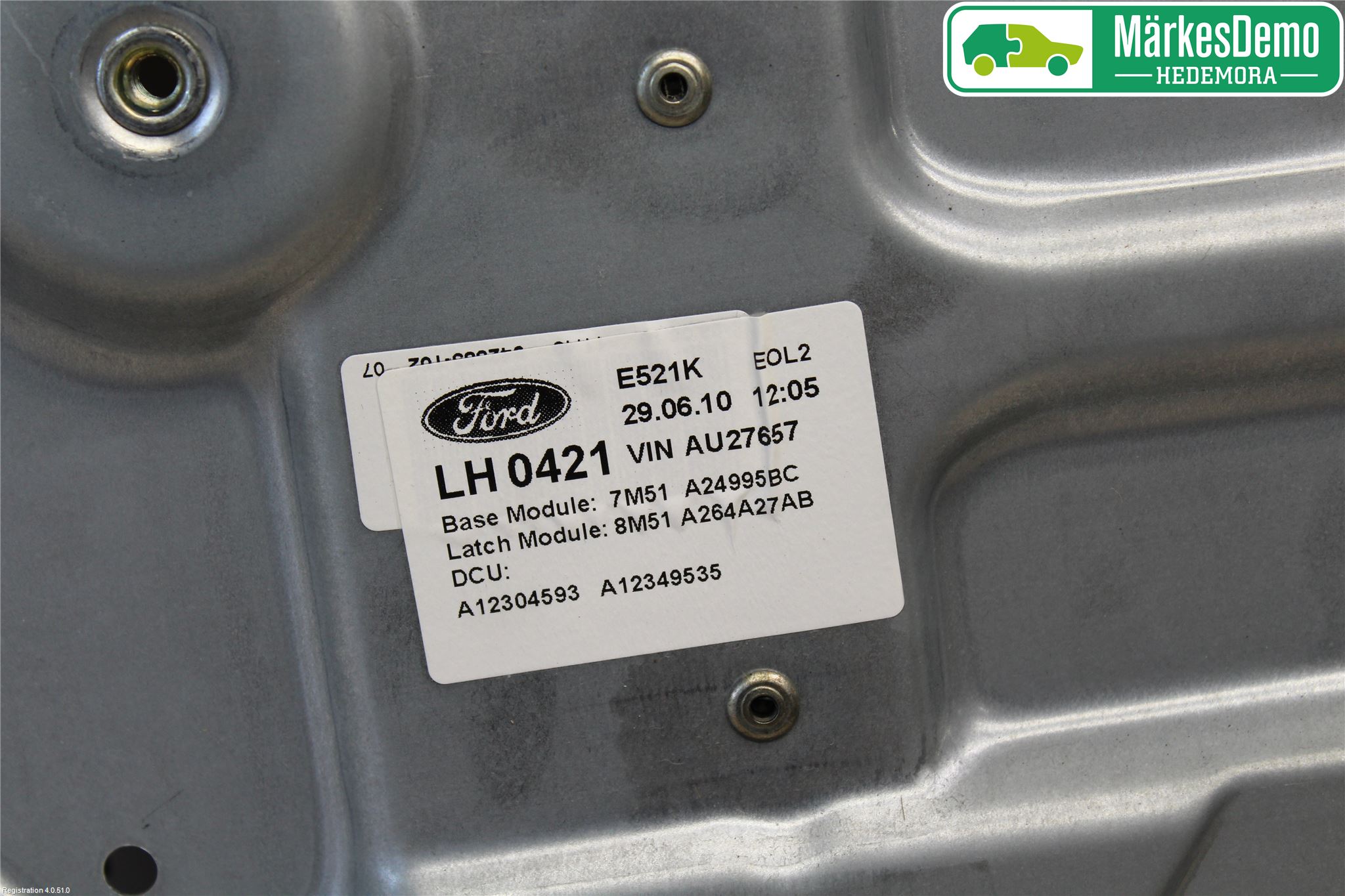 Ford FOCUS 08-11 Vindusheis
