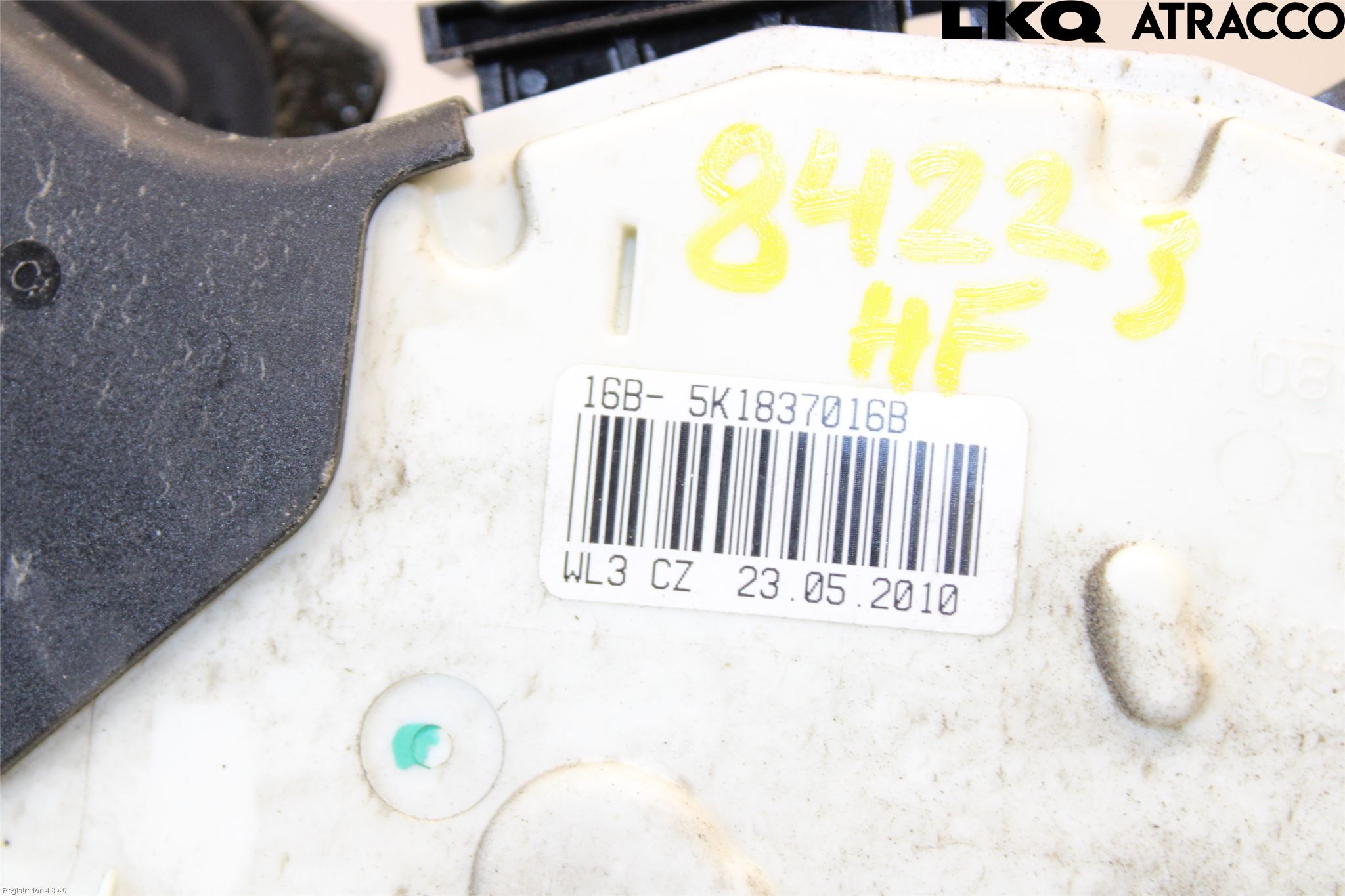Volkswagen VW POLO 10-17 Dørlås - Låsekasse