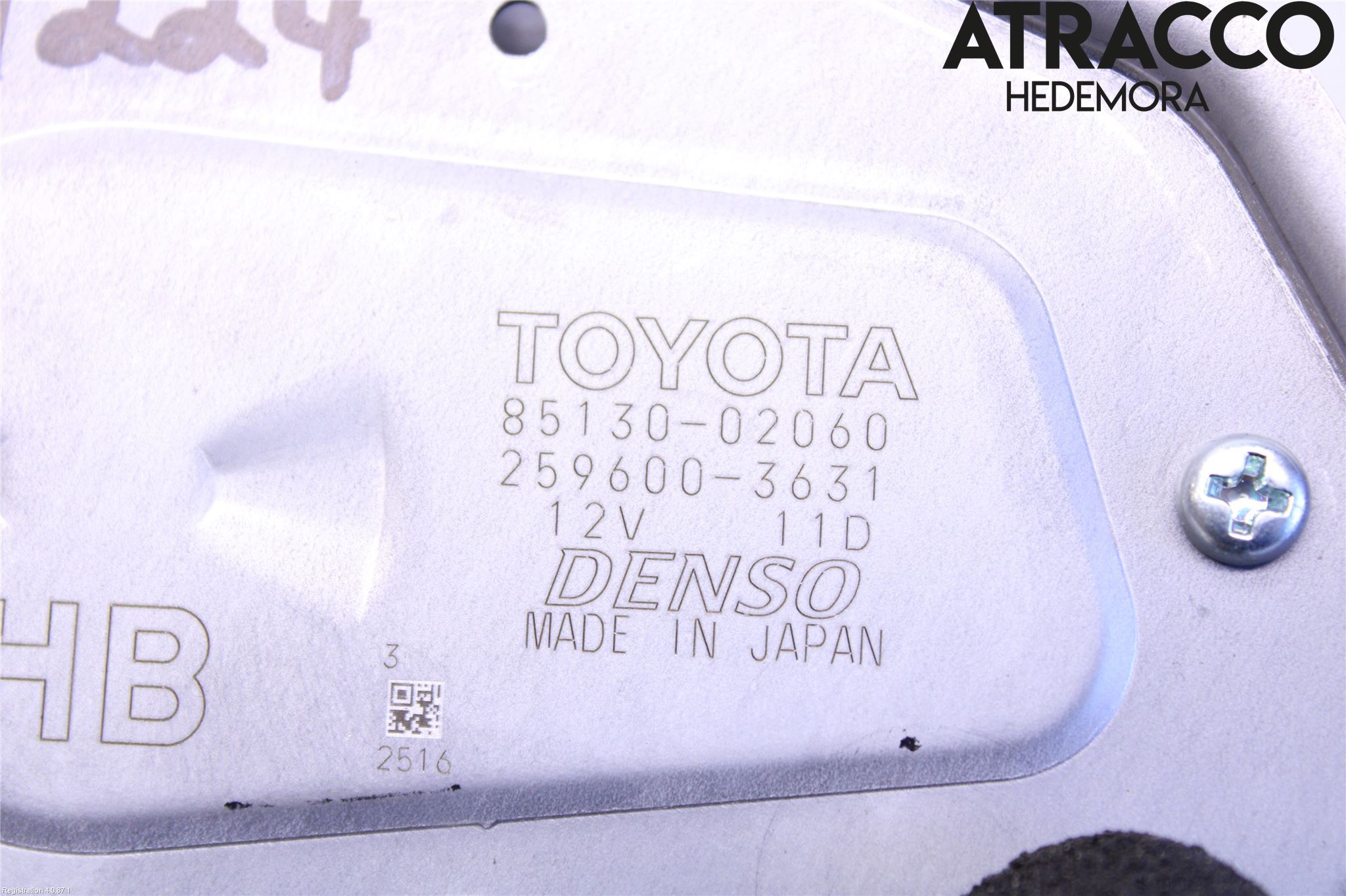 Toyota COROLLA 19- Viskermotor Bakluke