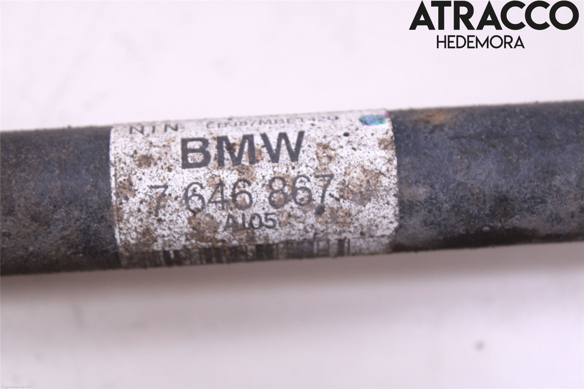 BMW X1 F48 15-22 Drivaksel Bak Kompl Venstre