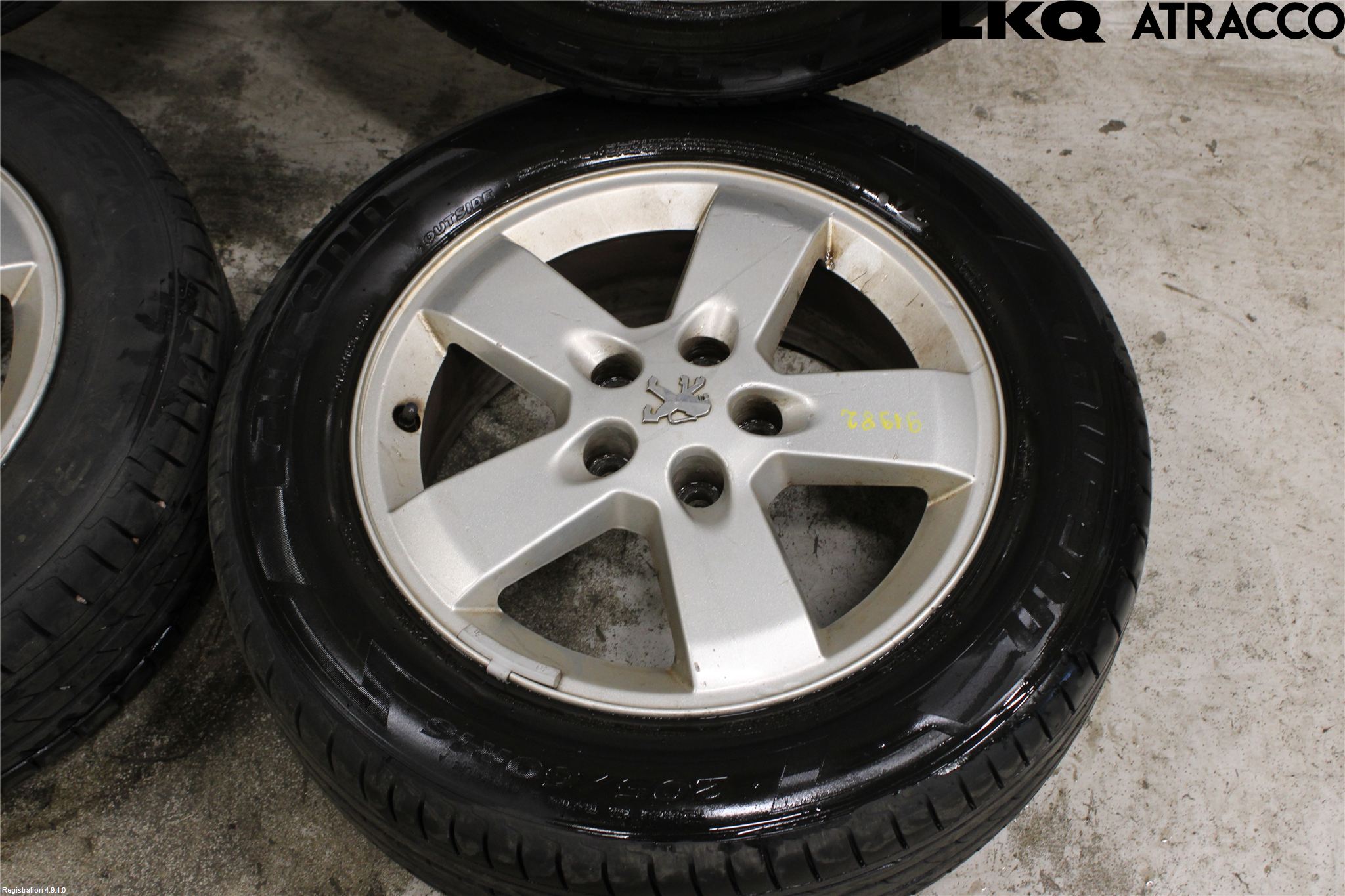 Peugeot 407 Dekk Sommer På Alu Felg 4Stk