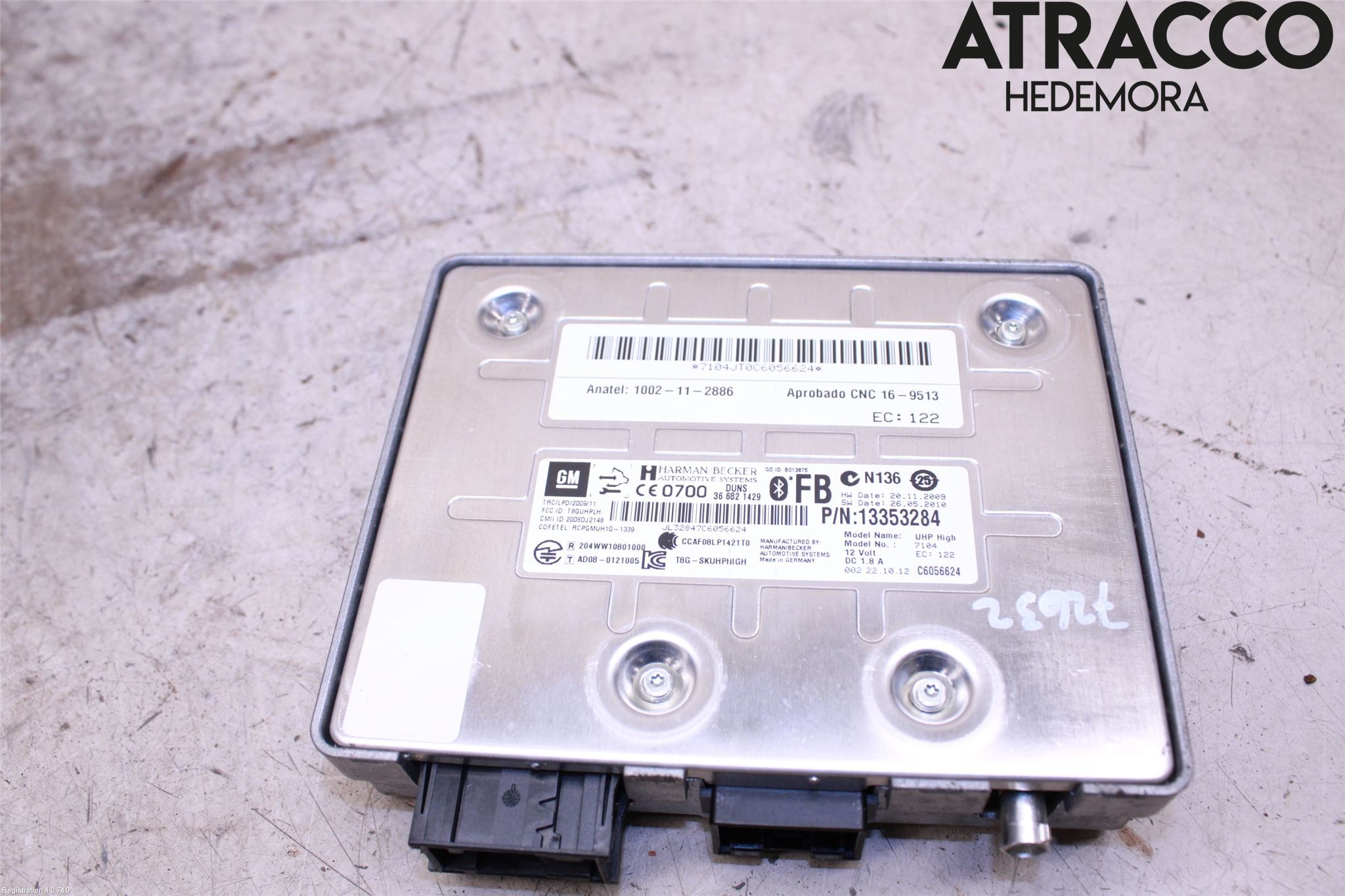 Opel INSIGNIA 09-16 Stereo Radio Øvrig